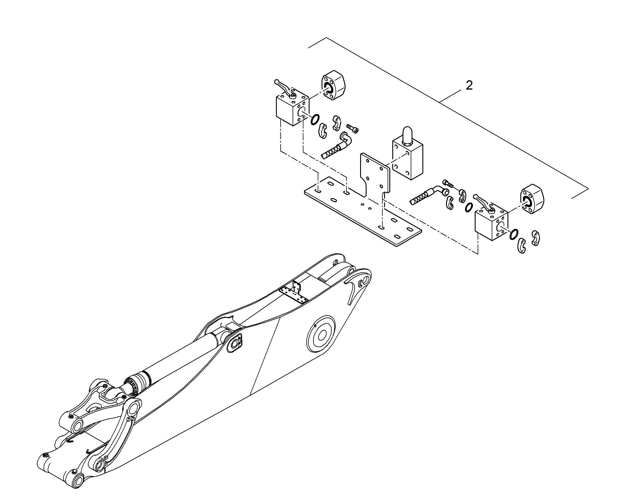 ПРОВОДКА ПРИВОД ГРЕЙФЕРА 9018566 LIEBHERR