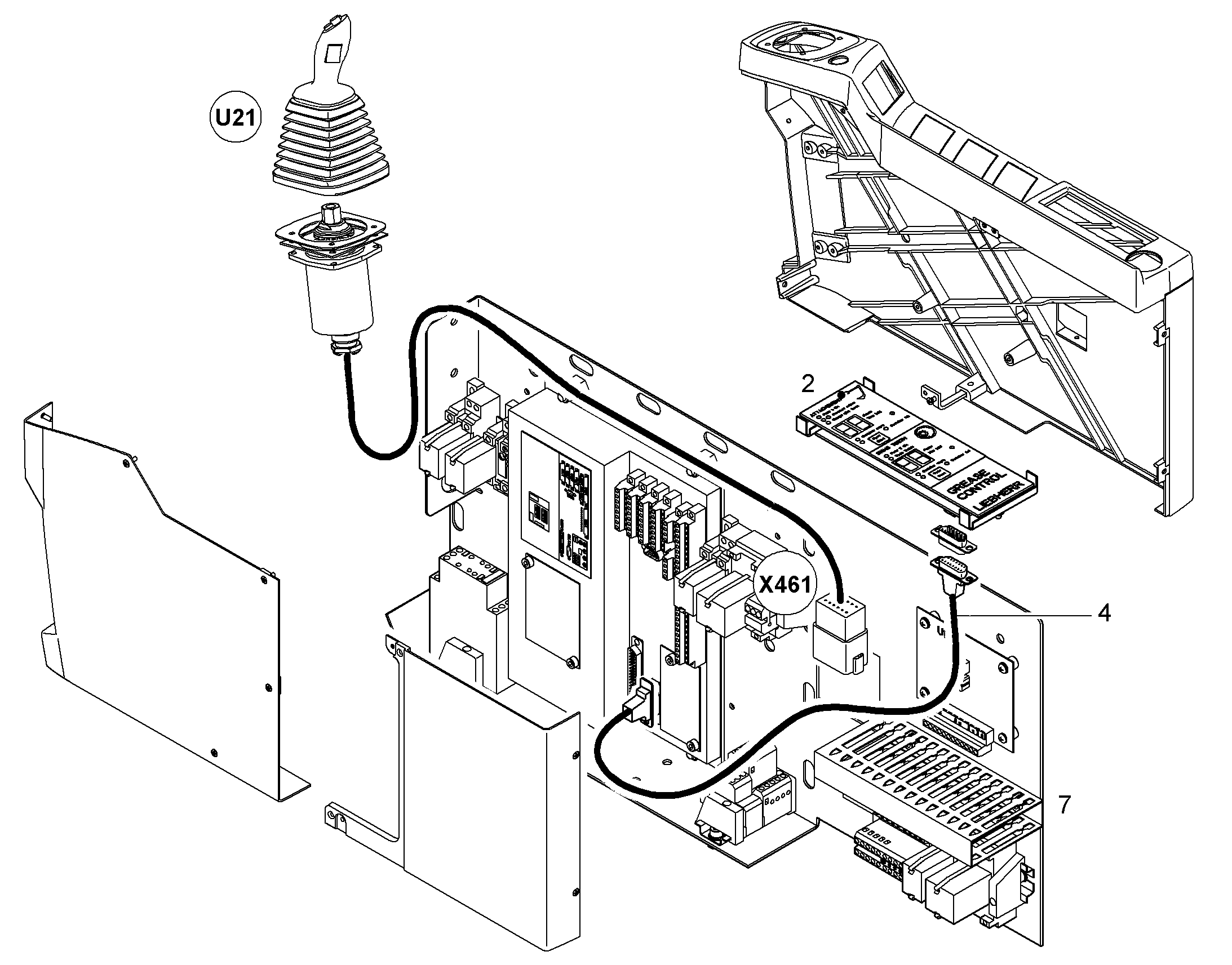 ЭЛЕКТРООБОРУДОВАНИЕ E1010 10088024 LIEBHERR