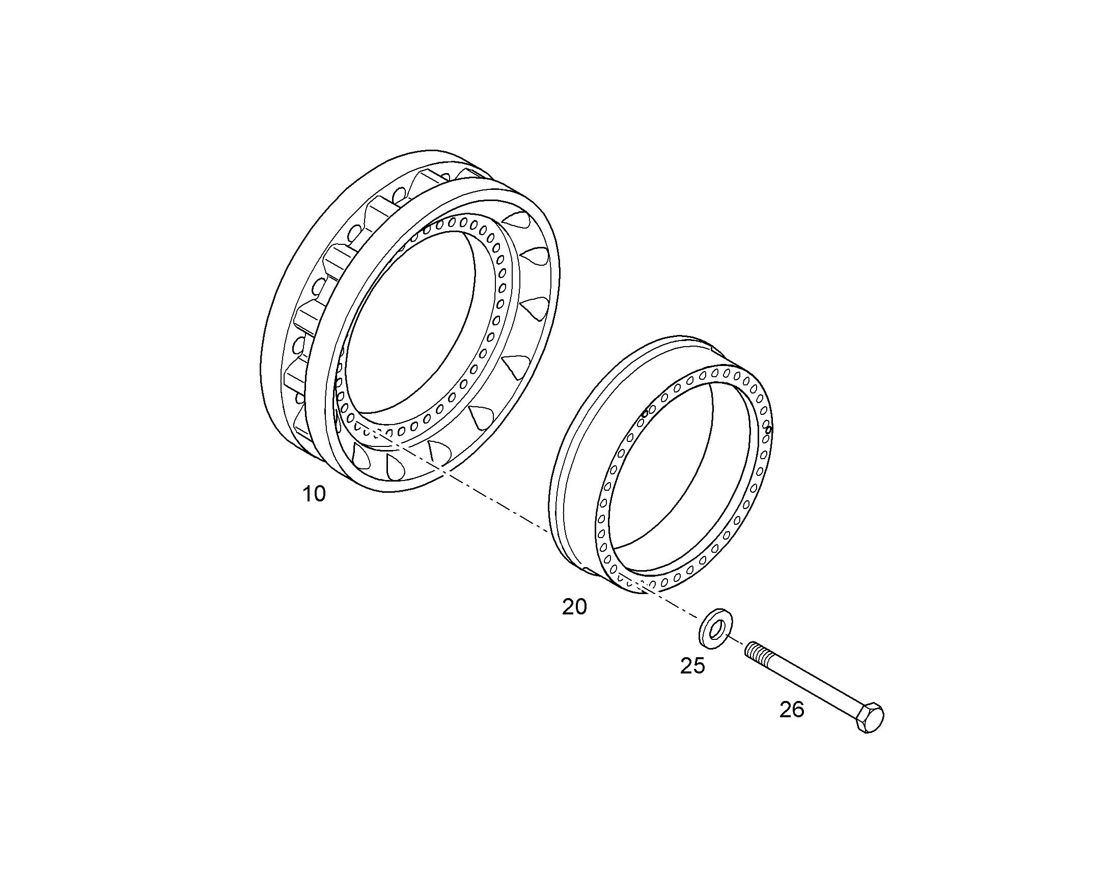 КОЛЕСО ЗВЕЗДОЧКИ 10089954 LIEBHERR