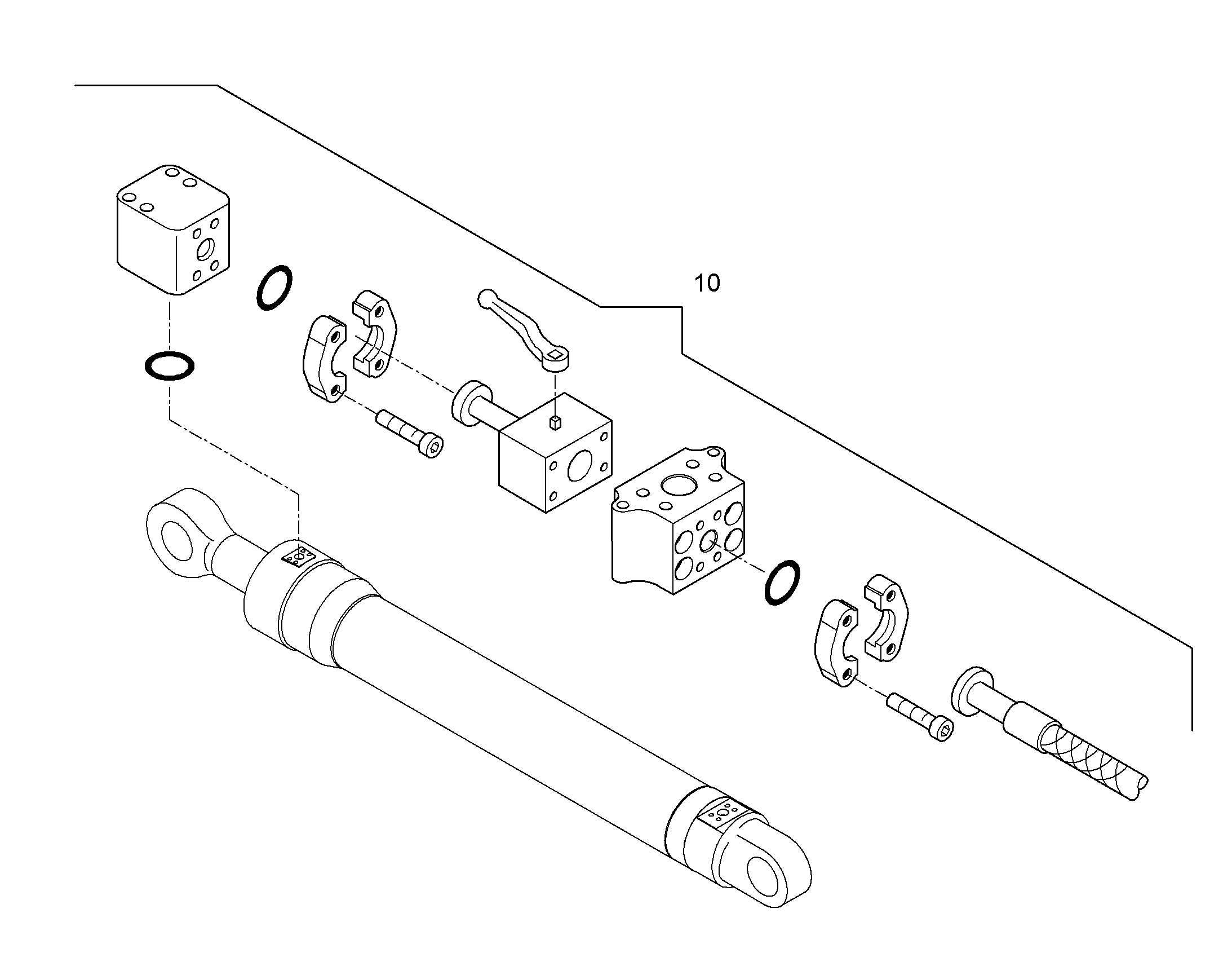 РЕКОНСТР.- ПОДЪЕМ.ЦИЛИНДР 10084627 LIEBHERR