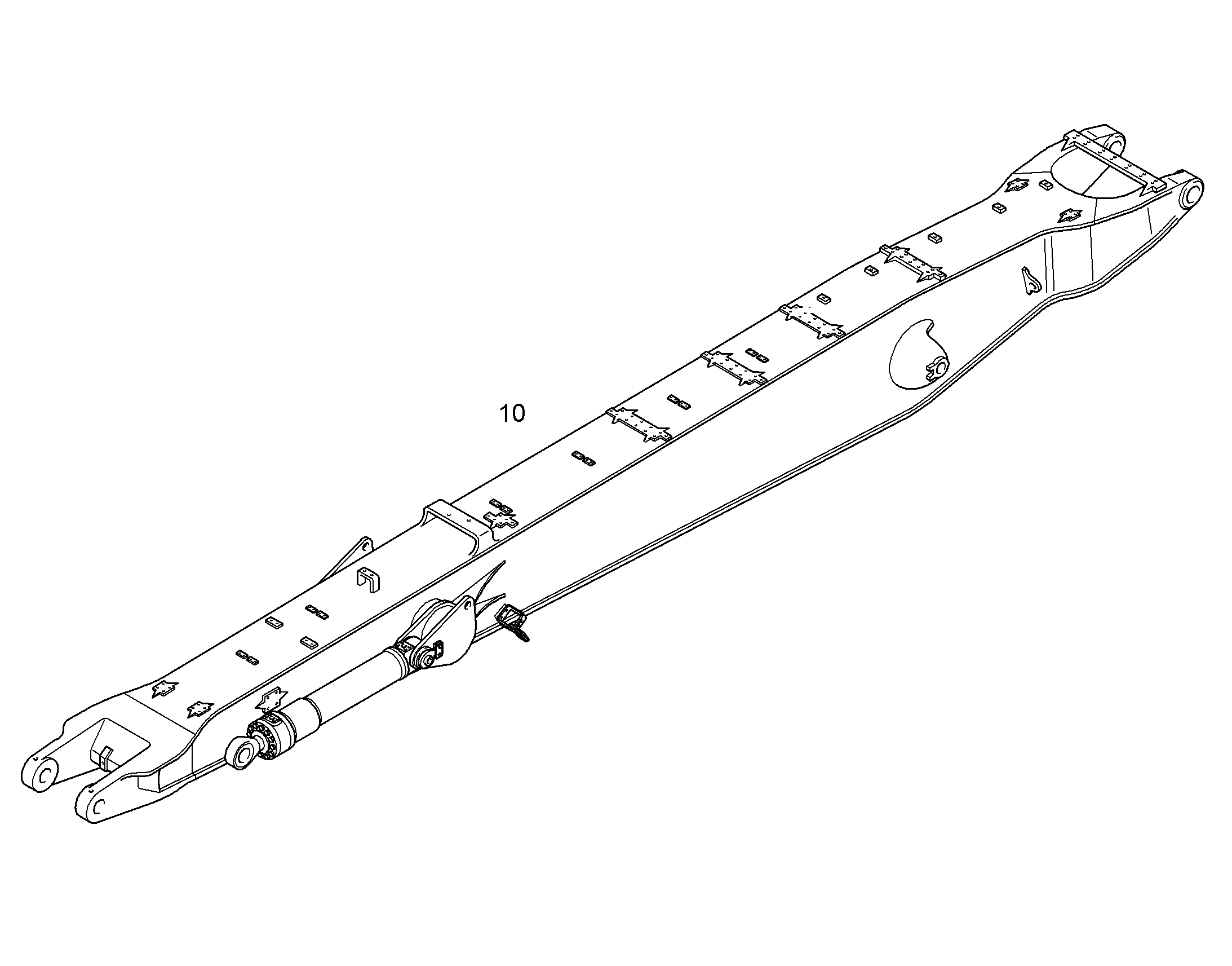 МОНОСТРЕЛА ПРОМЫШЛЕННАЯ 12,00M 10084261 LIEBHERR