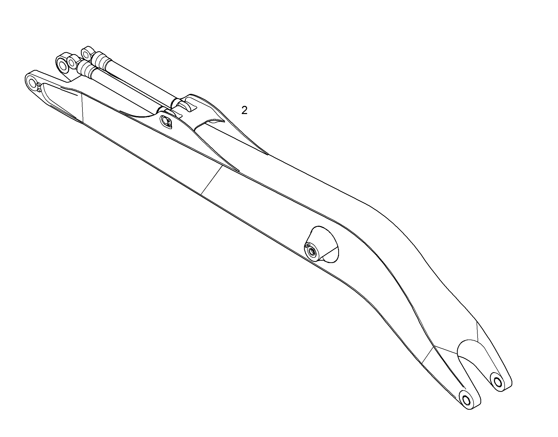 СТРЕЛА ОДНОКОРПУСНАЯ 11,50M 10368471 LIEBHERR