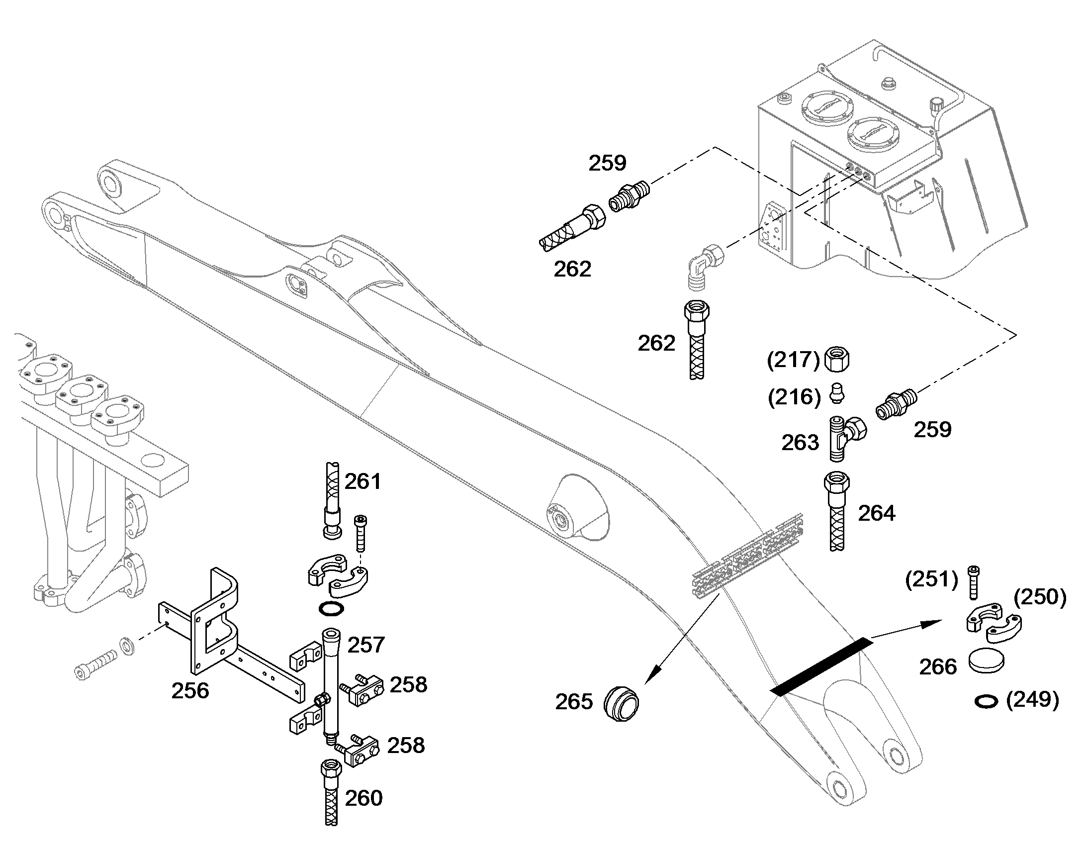 КОЛЛЕКТОР 10387364 LIEBHERR