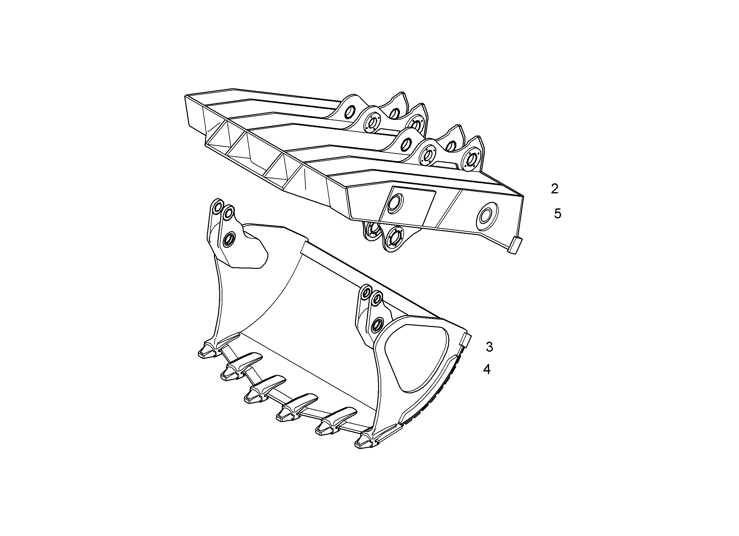 КОМПЛ.ЧАСТЕЙ - КРЫШКА ПЕРЕДАЧИ 3,5 10364656 LIEBHERR