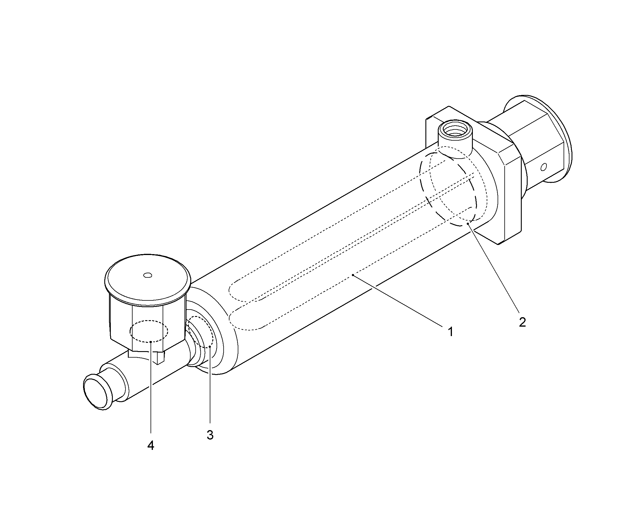 НАГРЕВАТЕЛЬНЫЙ ЭЛЕМЕНТ 10430535 LIEBHERR