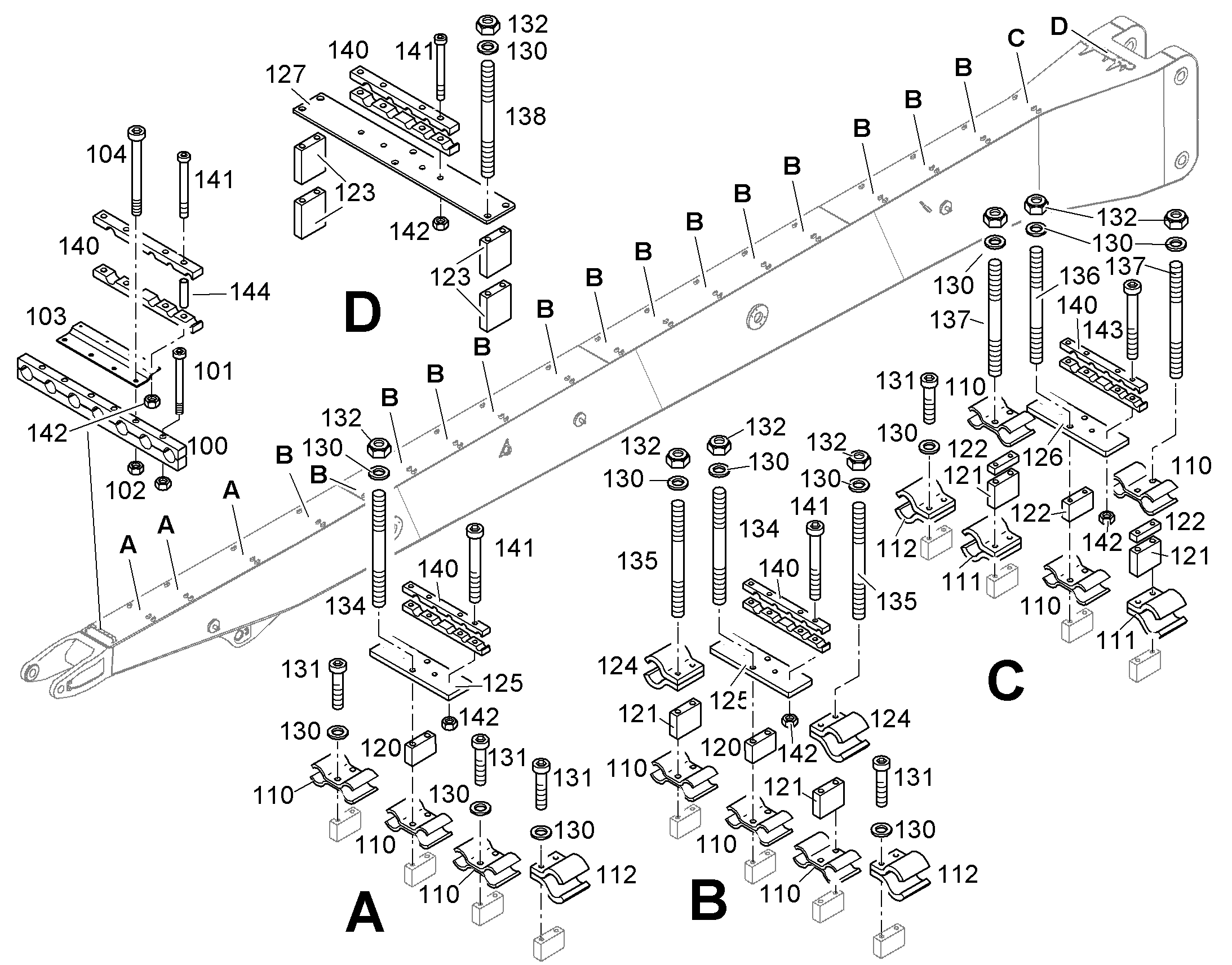 ПОЛУФЛАНЕЦ d=35-- 7373979 LIEBHERR
