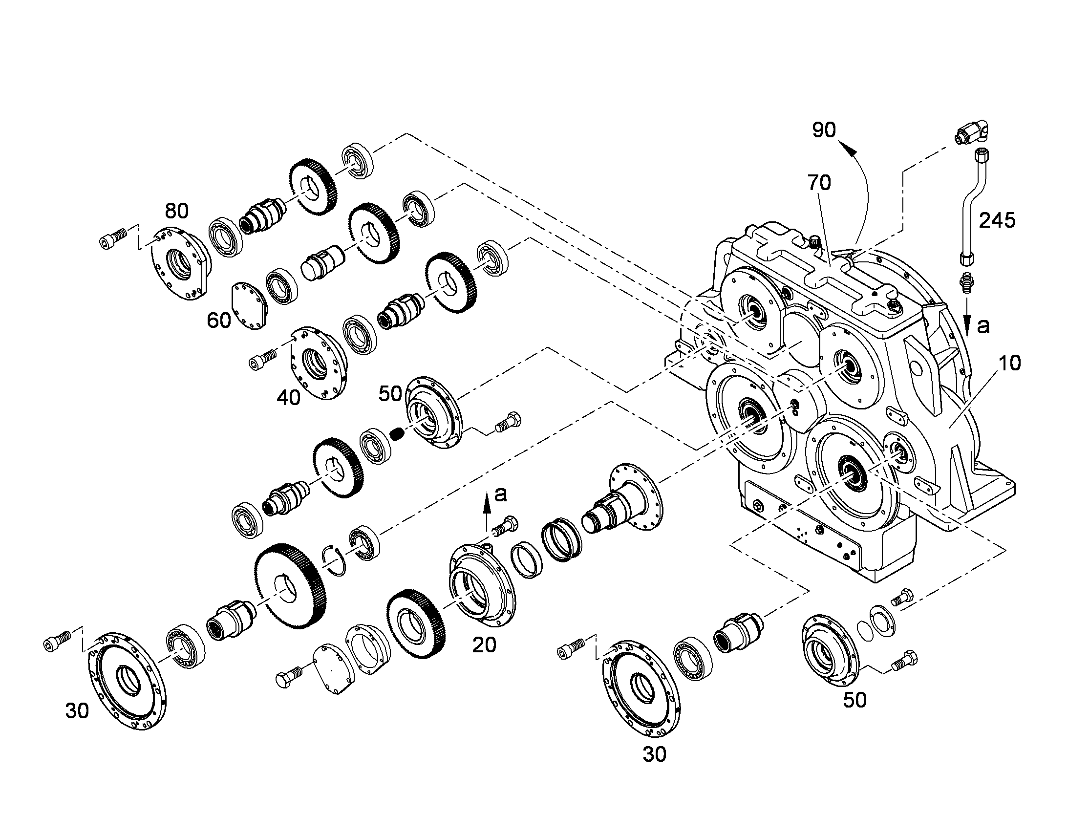 КОРПУС 10650975 LIEBHERR