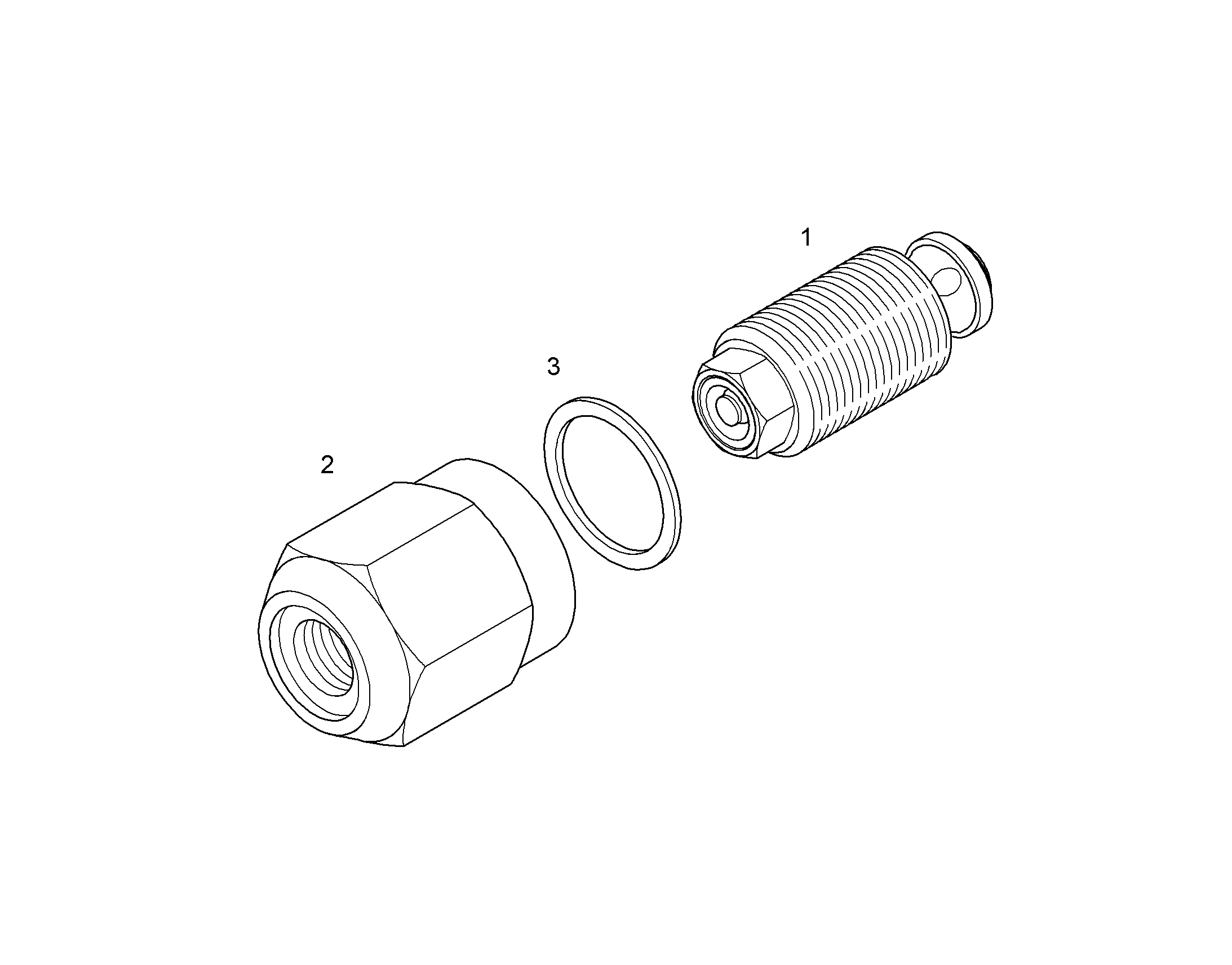 ГАЙКА КОЛПАЧКОВАЯ 10346727 LIEBHERR