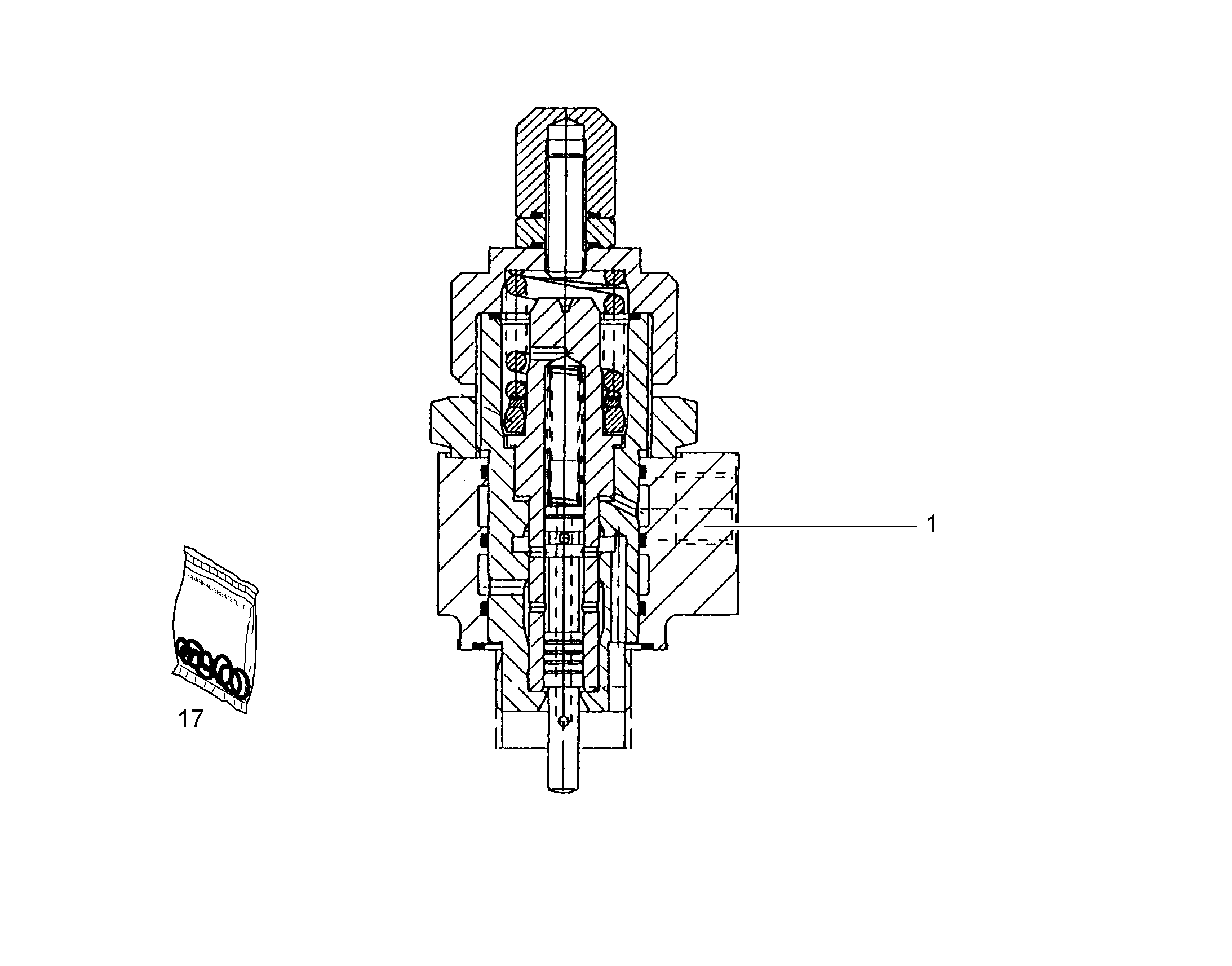 КОМПЛЕКТ УПЛОТНЕНИЙ 5613456 LIEBHERR