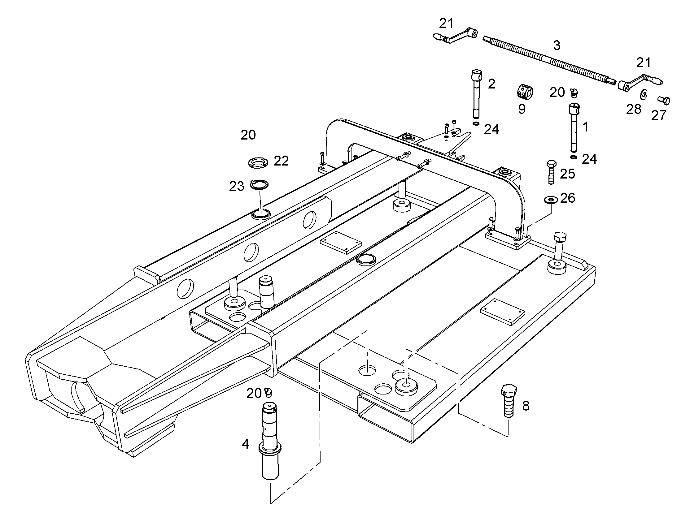 СТОПОРНАЯ ШАЙБА DIN 5406 MB9X1,25 4238905 LIEBHERR