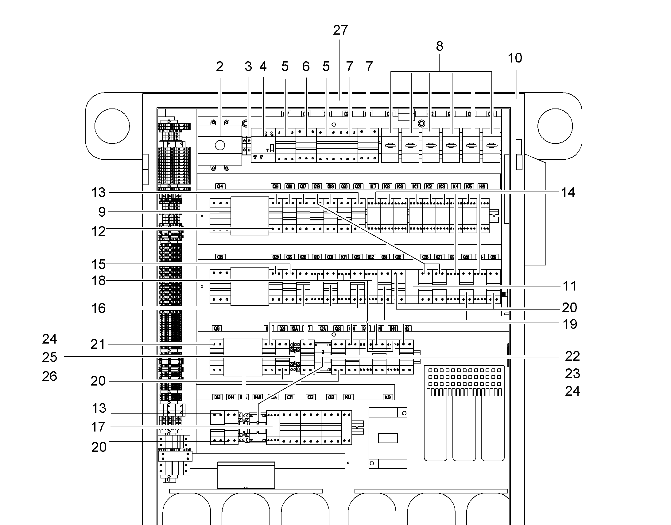 ПРЕДОХРАНИТЕЛЬНЫЙ АВТОМАТ 10023643 LIEBHERR