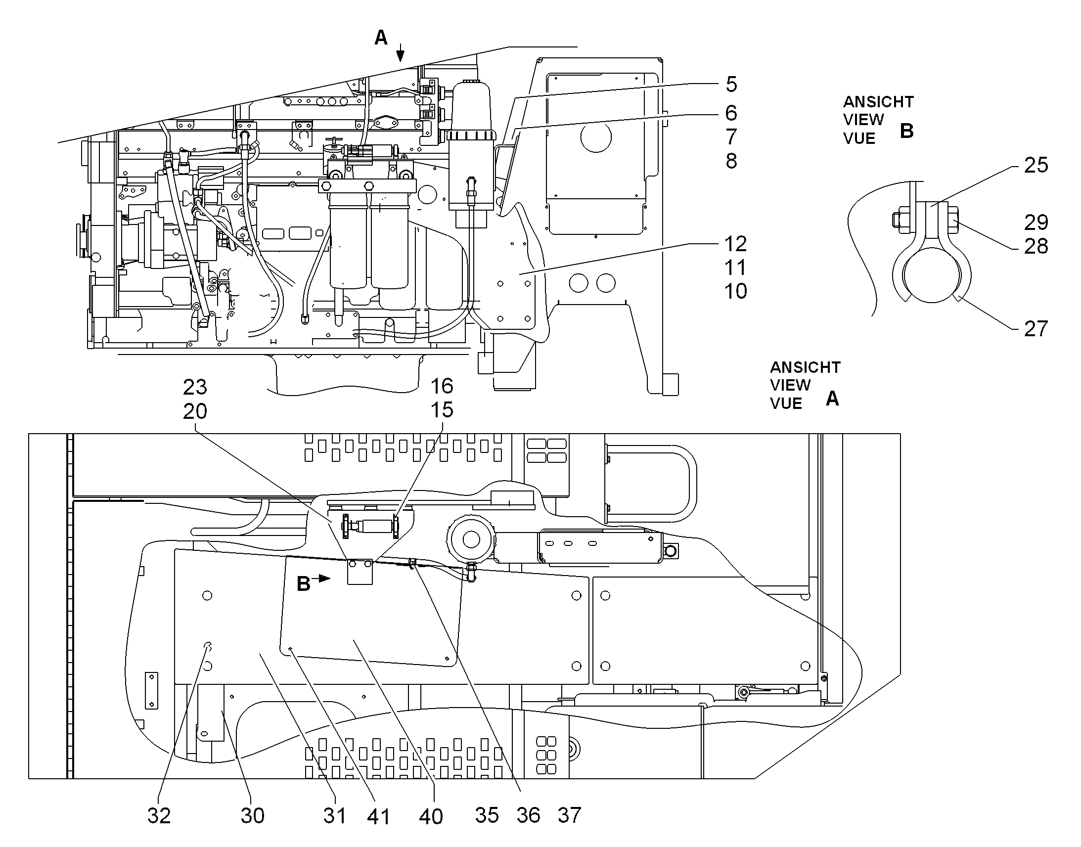 СКОБА 10088343 LIEBHERR
