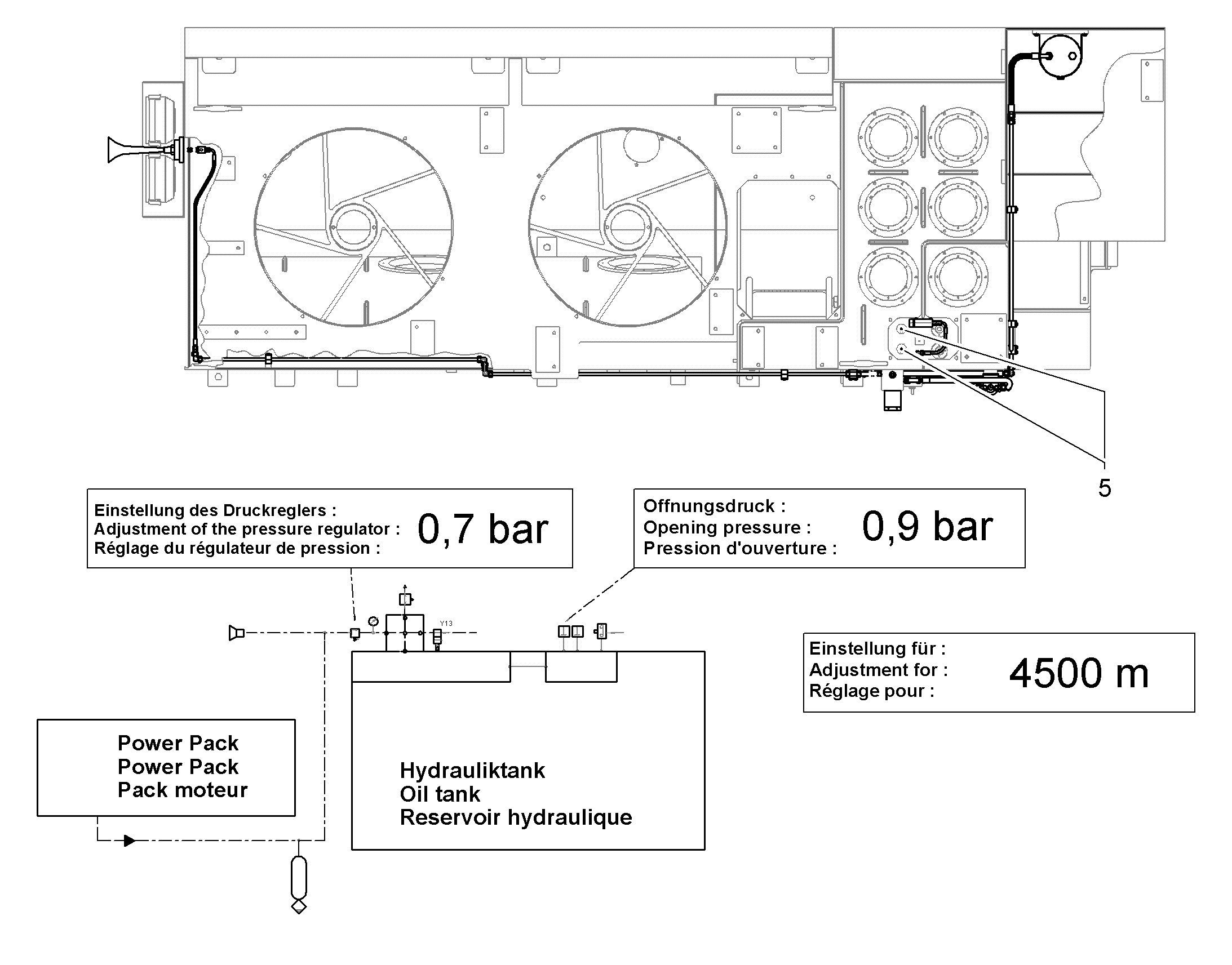 КОМПРЕСС. УСТ.БАКА ГИДР.СИСТ. 10086882 LIEBHERR