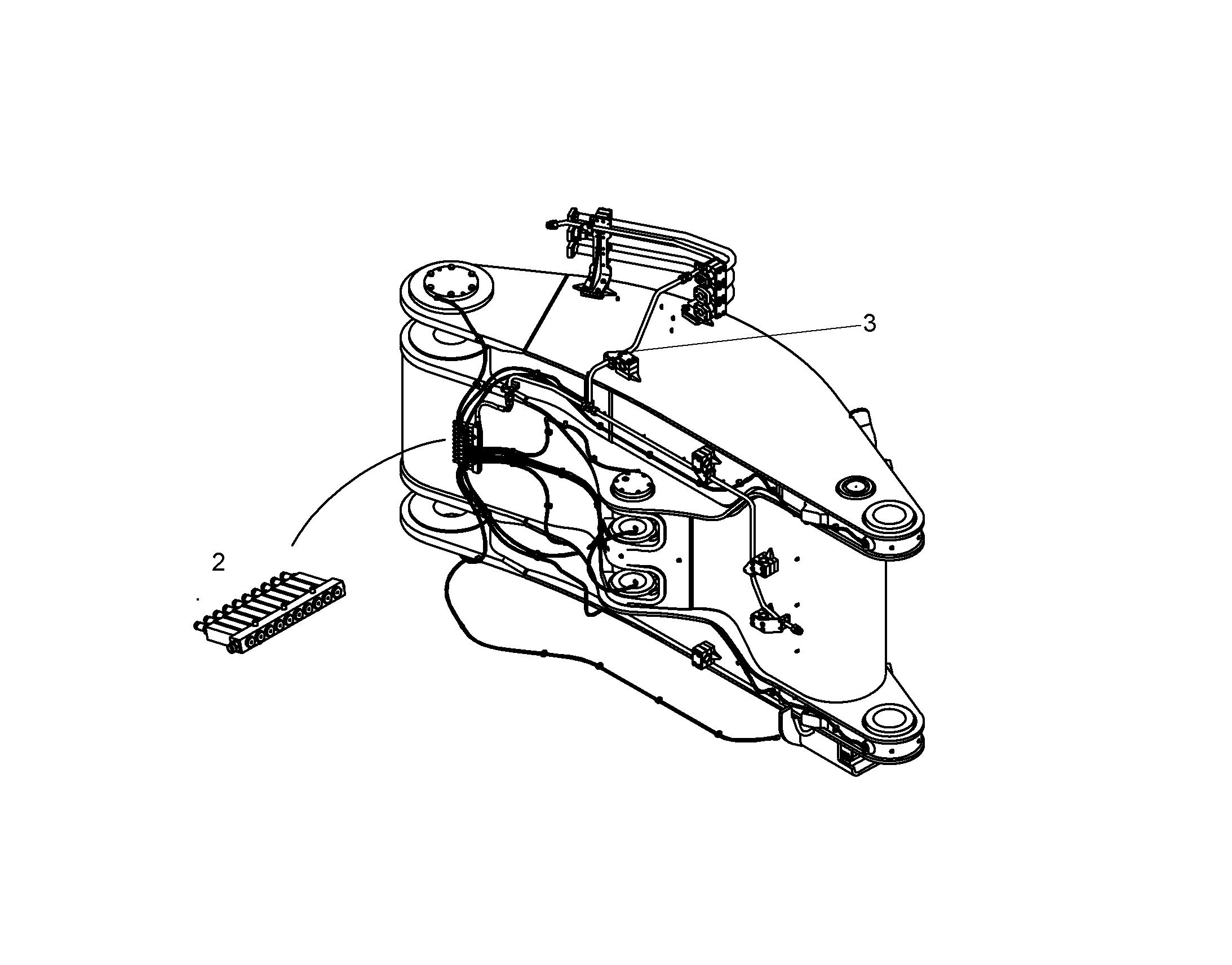 СТОПОРНАЯ ТЯГА TELEFLEX 11477797 LIEBHERR
