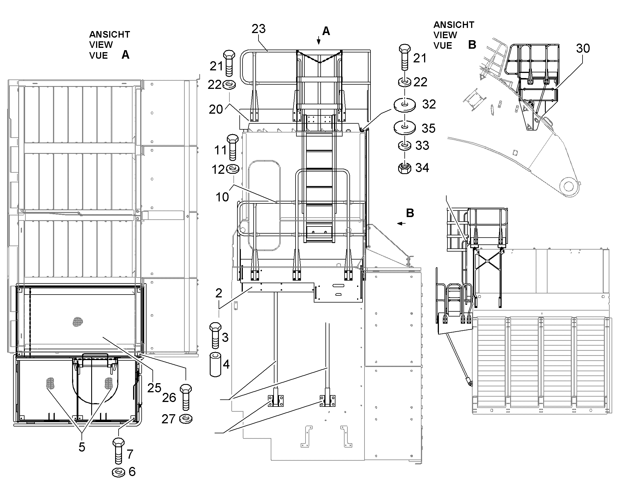 РЕШЕТКА КОЛОСНИКОВАЯ 10083872 LIEBHERR