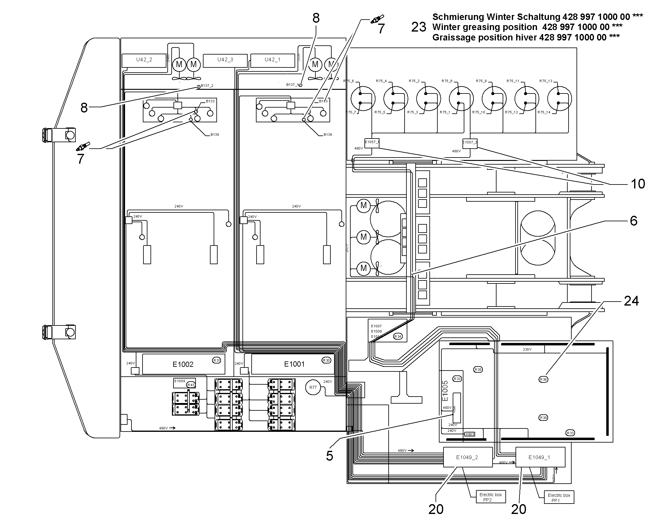ПОСТАВЛЯЕМЫЙ КОМПЛЕКТ 10428486 LIEBHERR