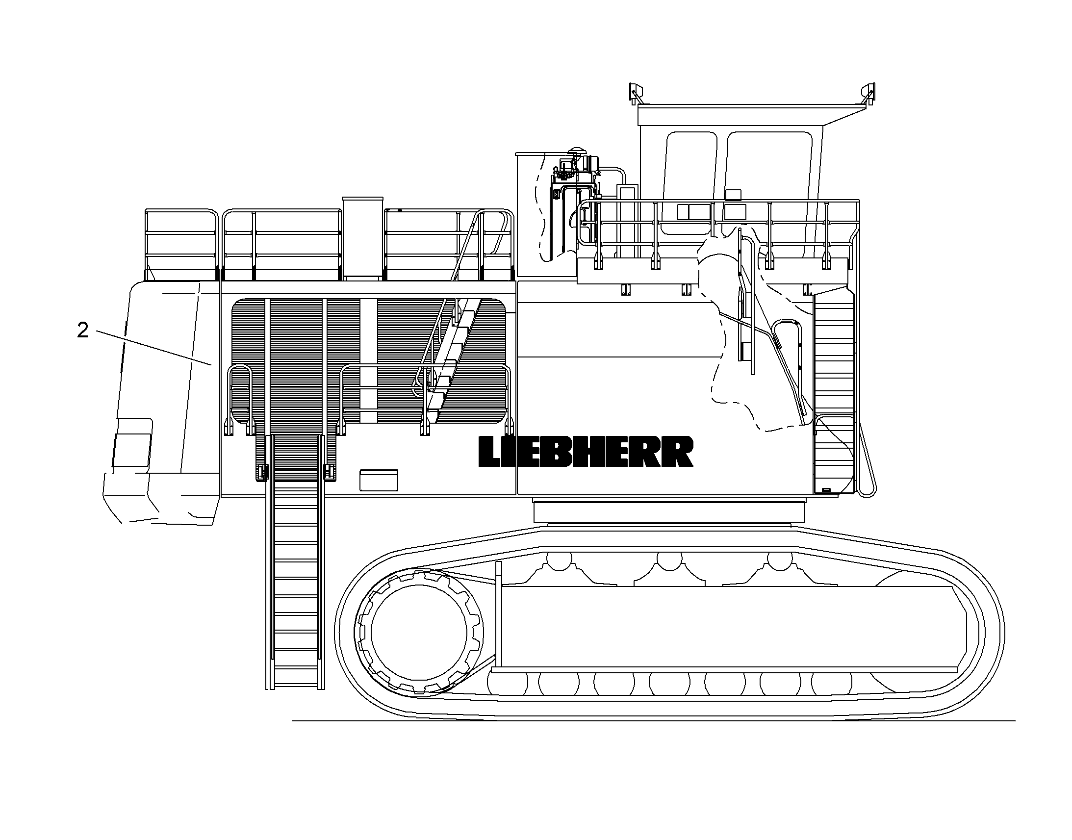 ПЕРЕОБ.ПРОТИВОП.НАКЛАДОК 10369946 LIEBHERR