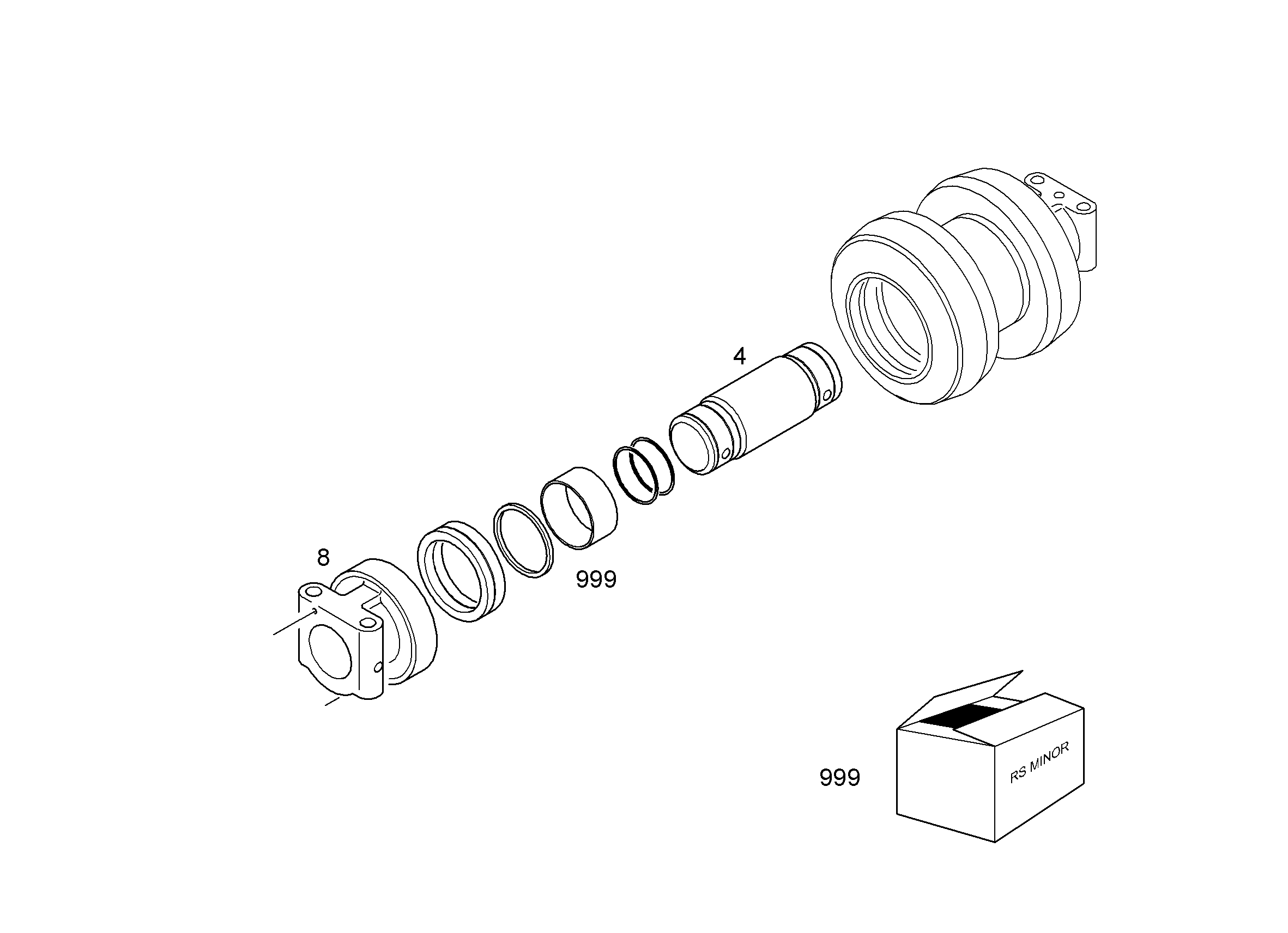 РЕМКОМПЛЕКТ МАЛЫЙ 10359890 LIEBHERR