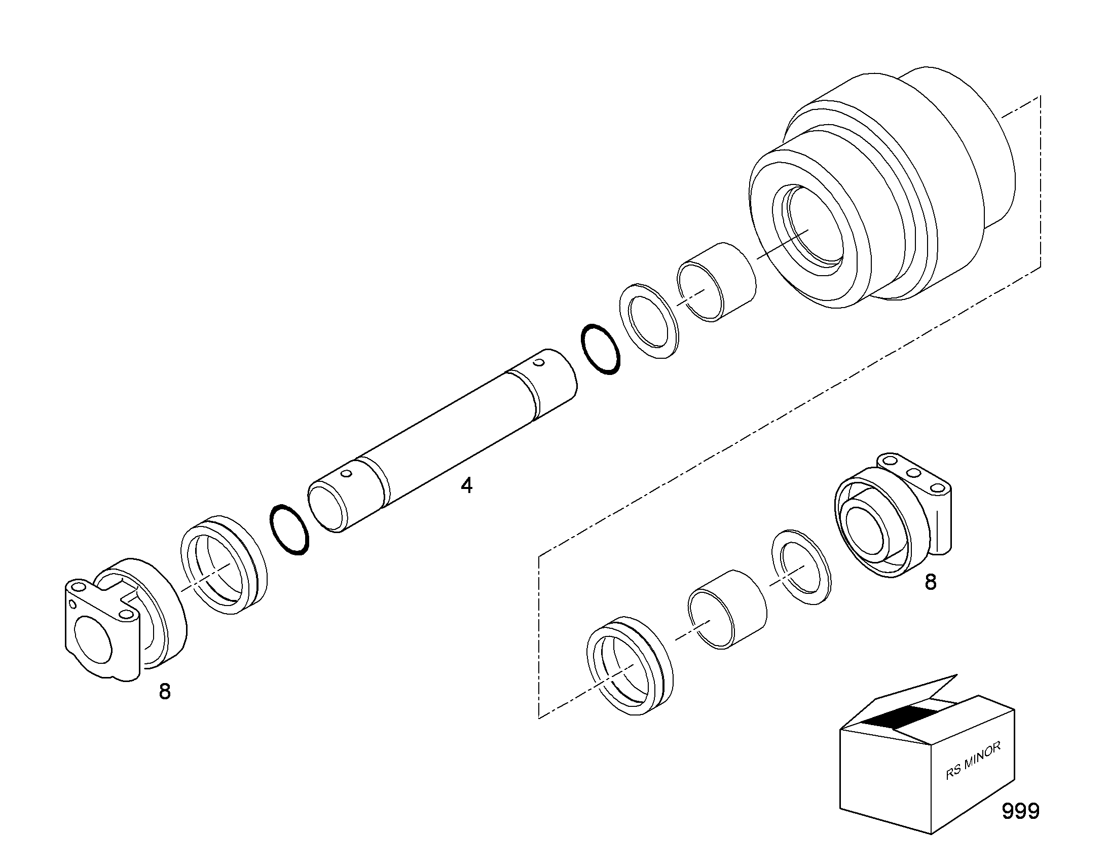 НАКОНЕЧНИК 10493605 LIEBHERR