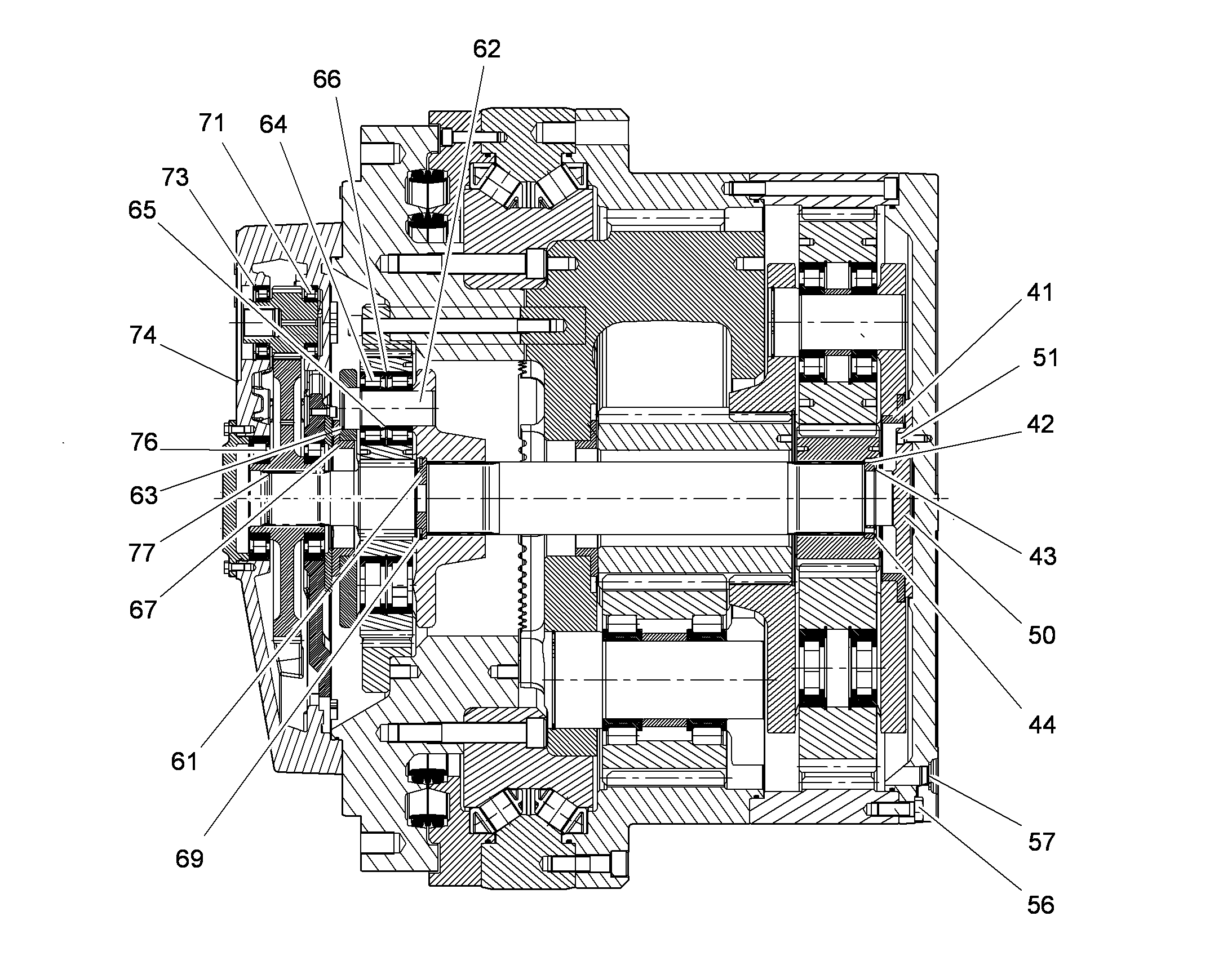 СТОПОРНОЕ КОЛЬЦО DIN 472 90 10168525 LIEBHERR