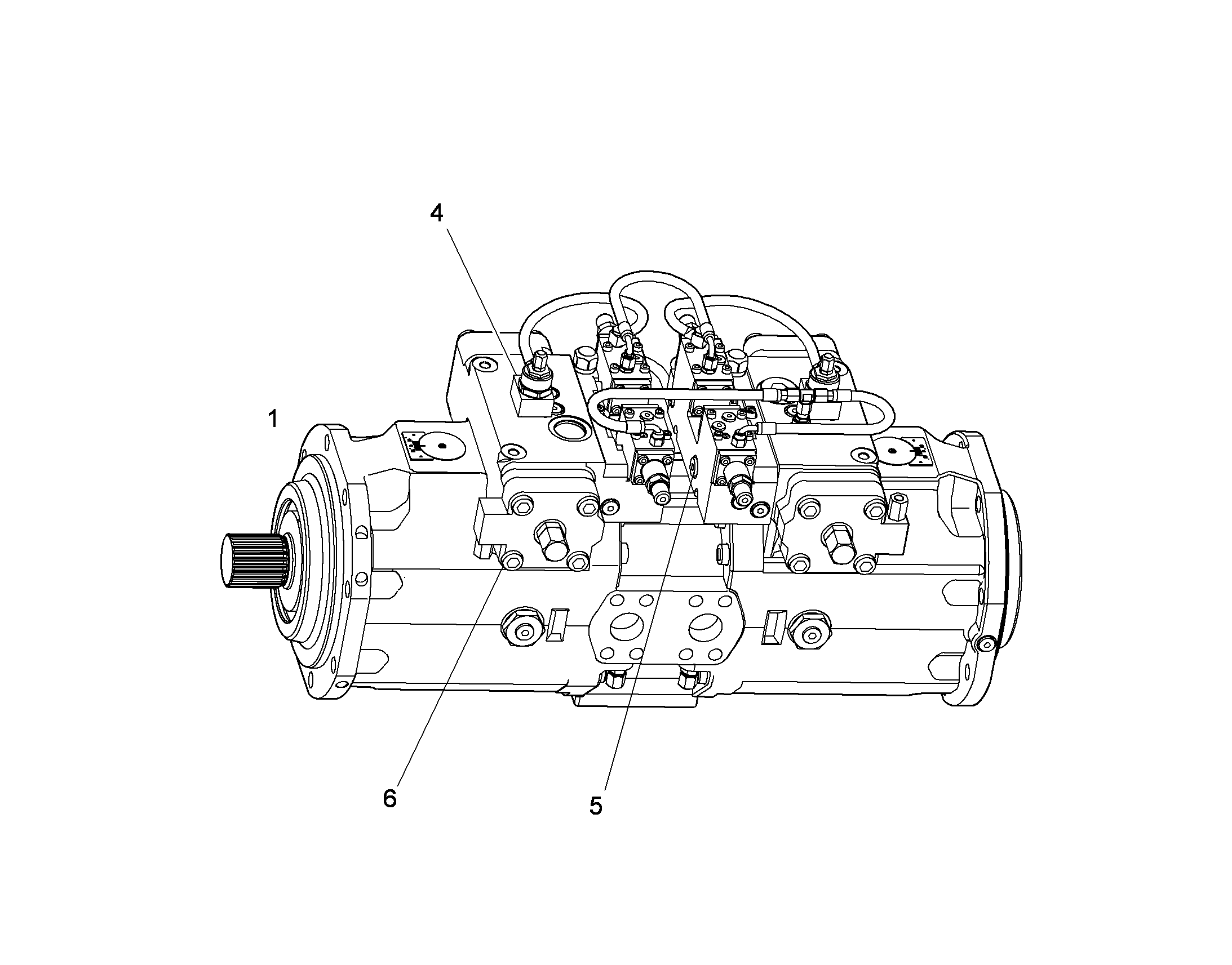 ГИДРОНАСОС 10346690 LIEBHERR