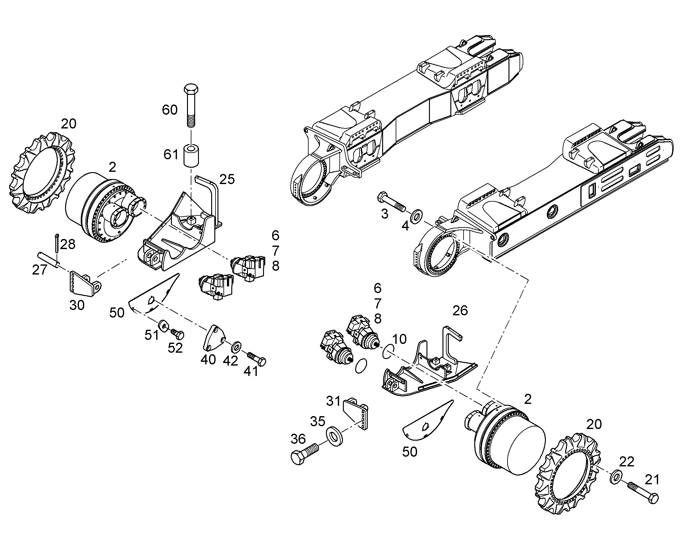 КРЫШКА 10365296 LIEBHERR