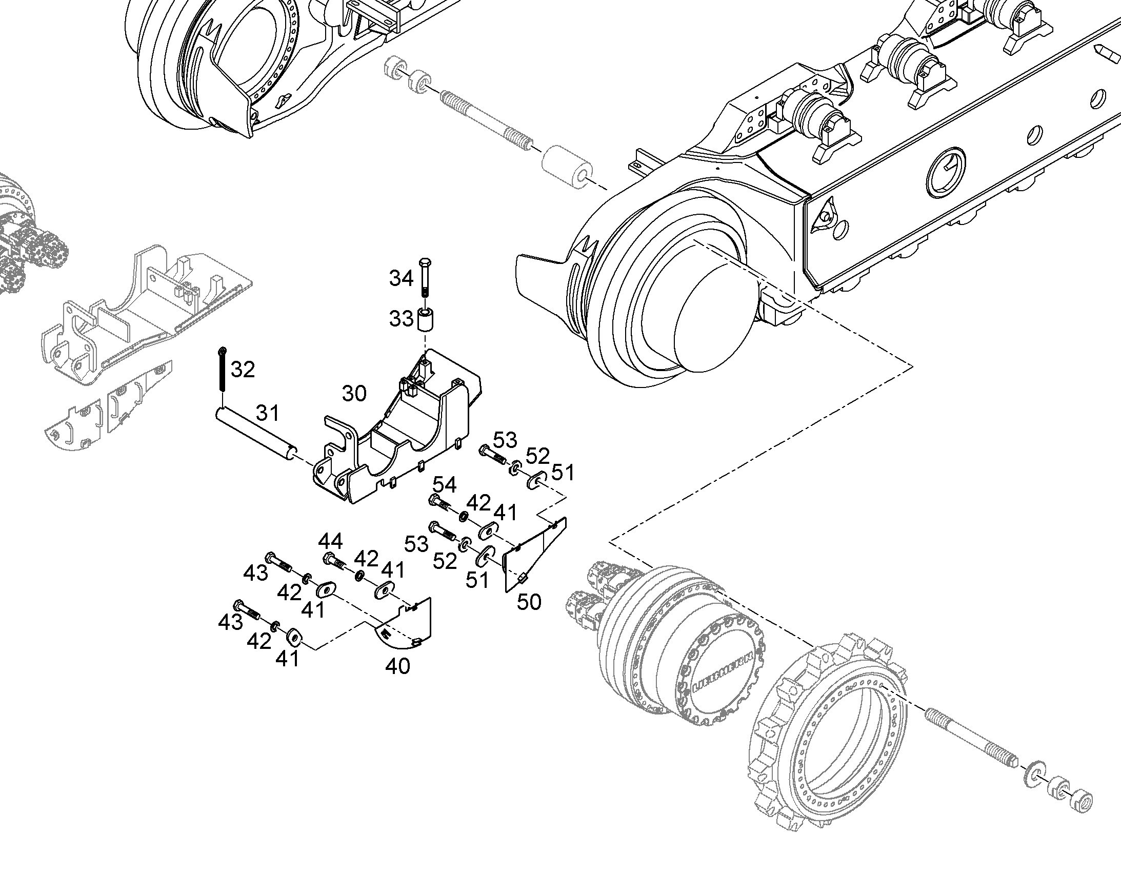 СКОБА ПРЕДОХРАНИТЕЛЬНАЯ 4299003 LIEBHERR