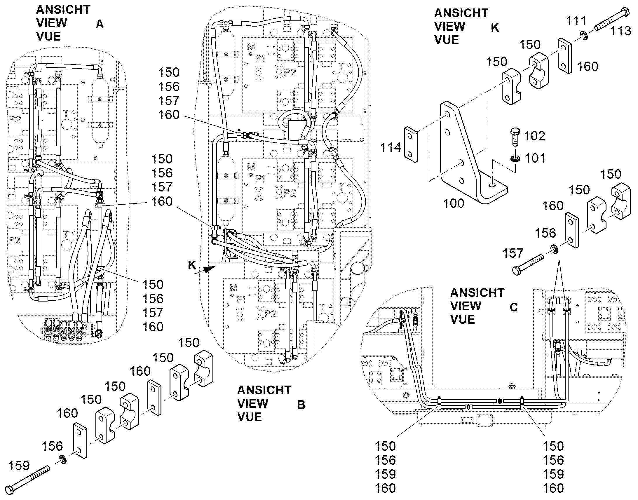 ПЛИТА РЕЗЬБОВАЯ 11469403 LIEBHERR