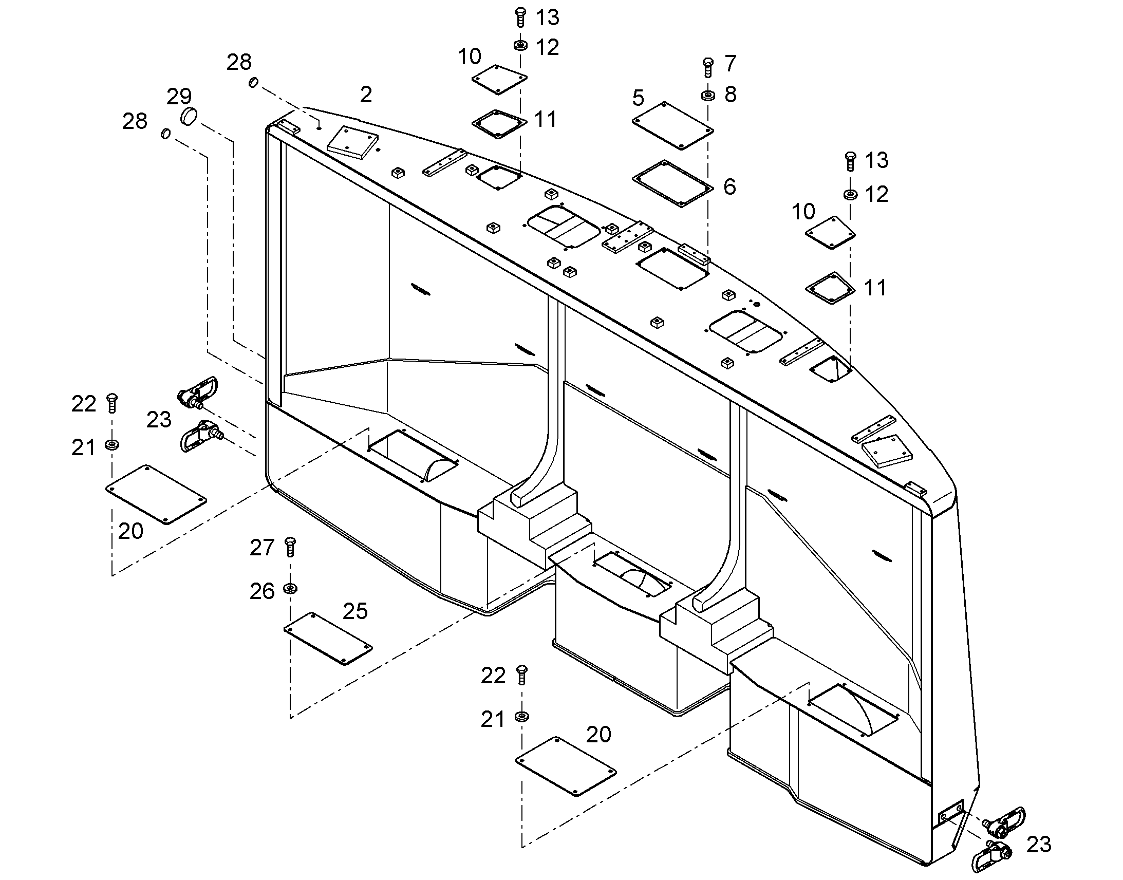 ДОРАБОТКА БАЛЛАСТ 10371306 LIEBHERR