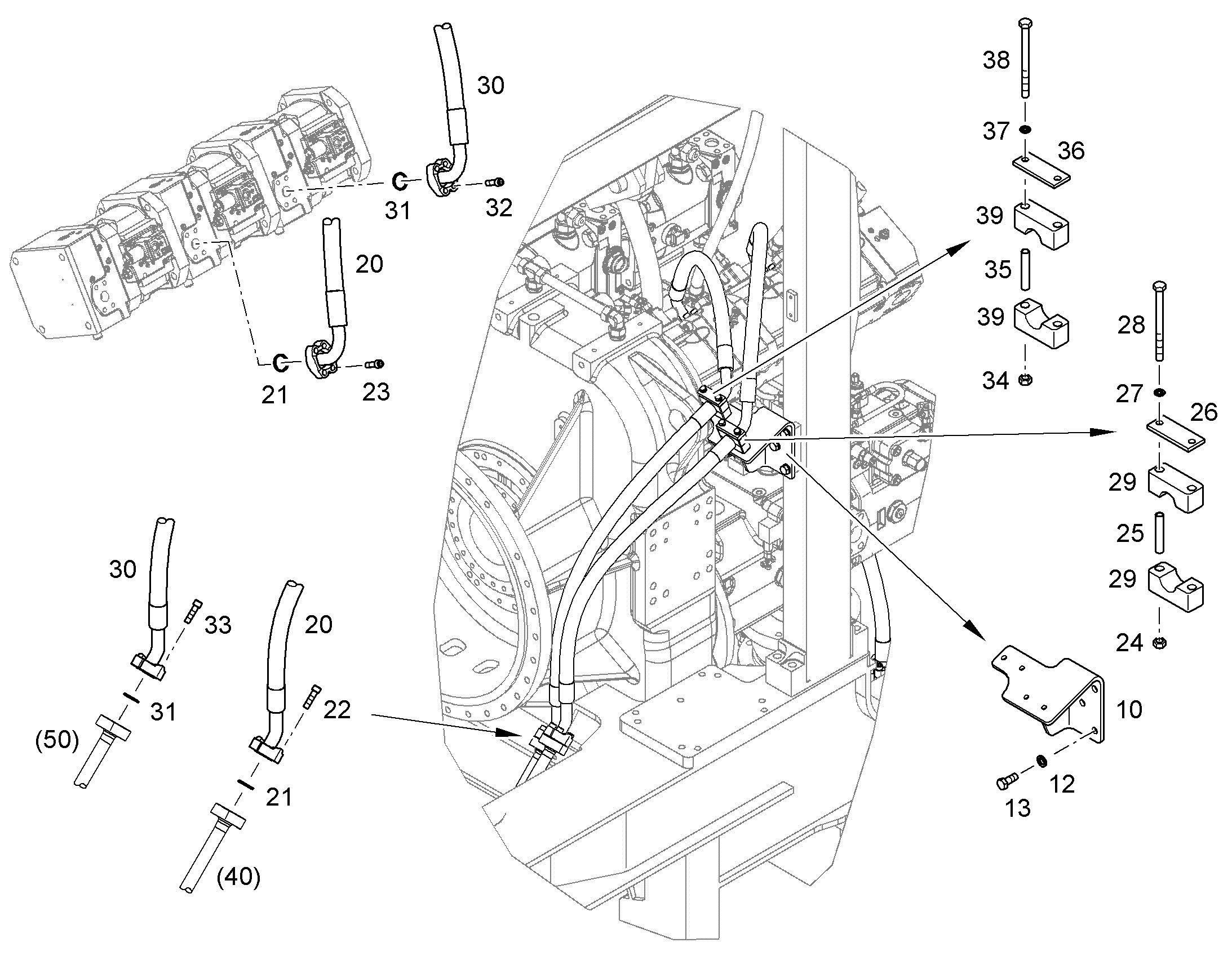 КОНСОЛЬ 10090095 LIEBHERR
