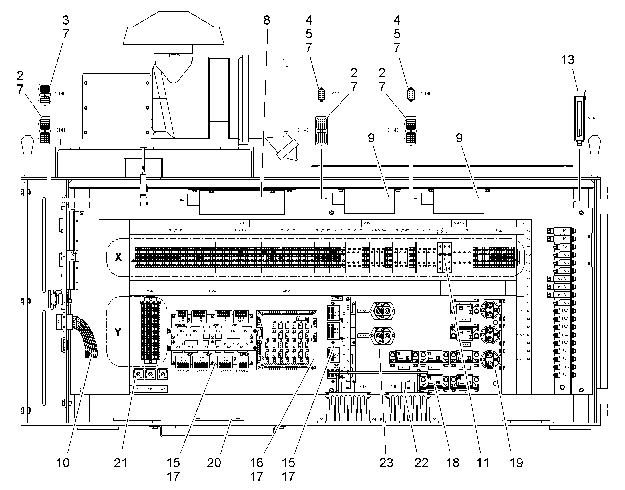 БЛОК УПРАВЛЕНИЯ BST 10426232 LIEBHERR