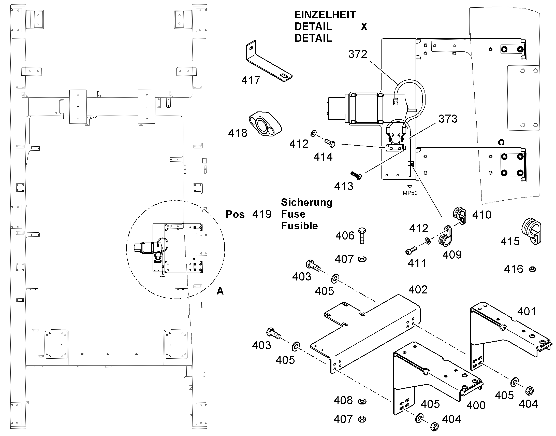КОМПЛЕКТ ПРОВОДОВ СМАЗКА 10379255 LIEBHERR