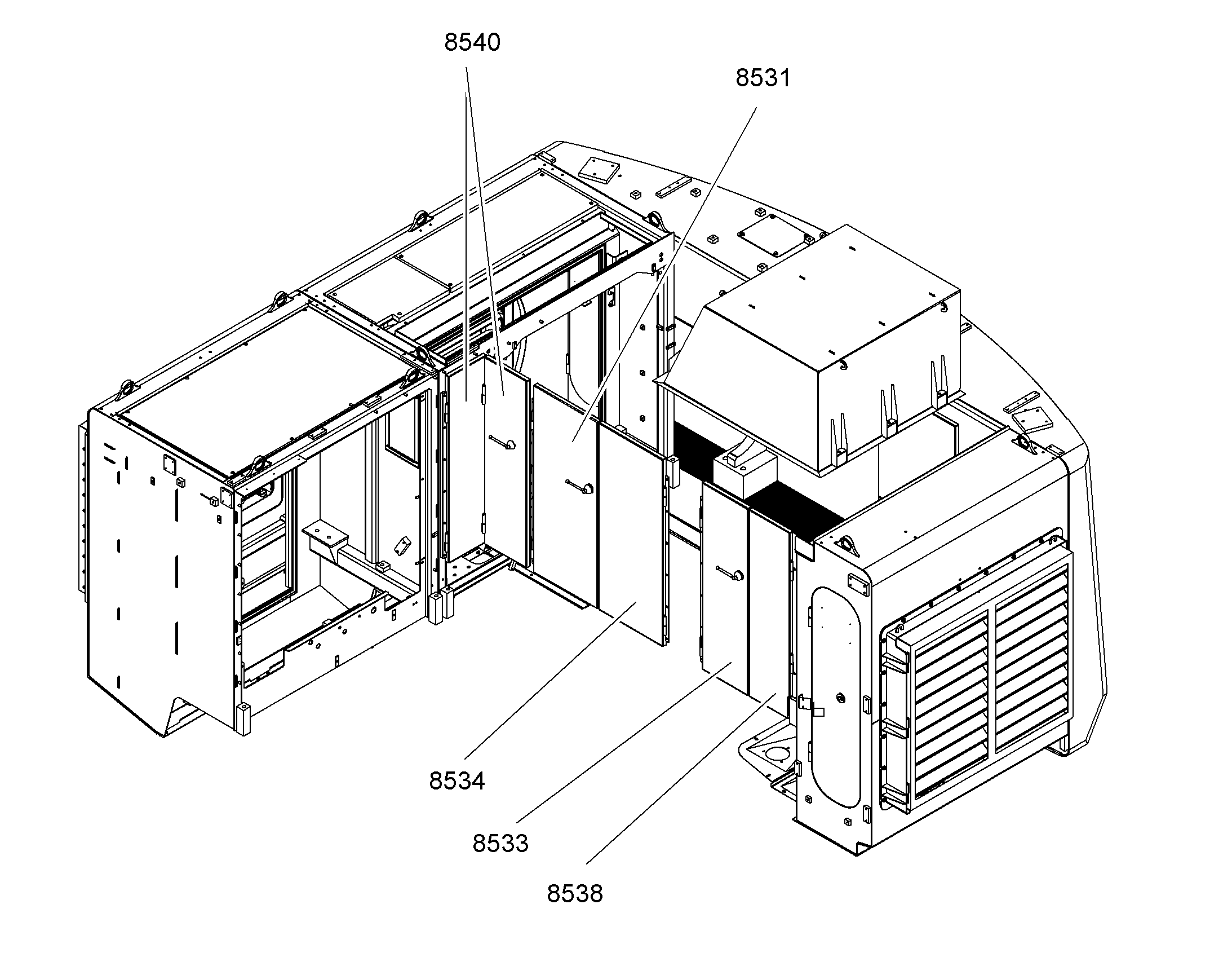 ЗВУКОИЗОЛЯЦИЯ ДВЕРЬ 10367735 LIEBHERR