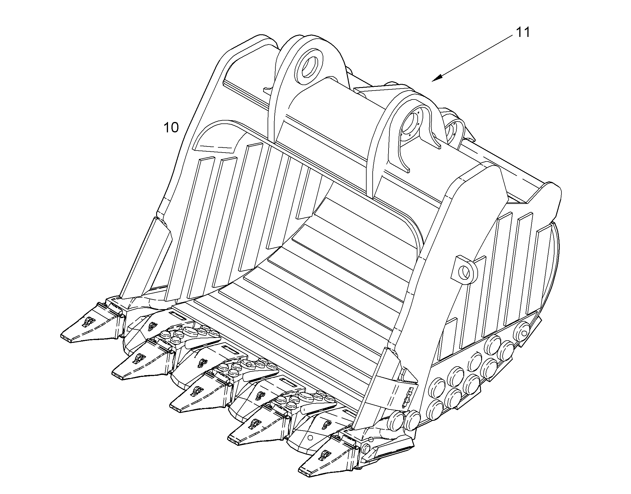 ЛОПАТА ОБРАТНАЯ HDV 10063476 LIEBHERR