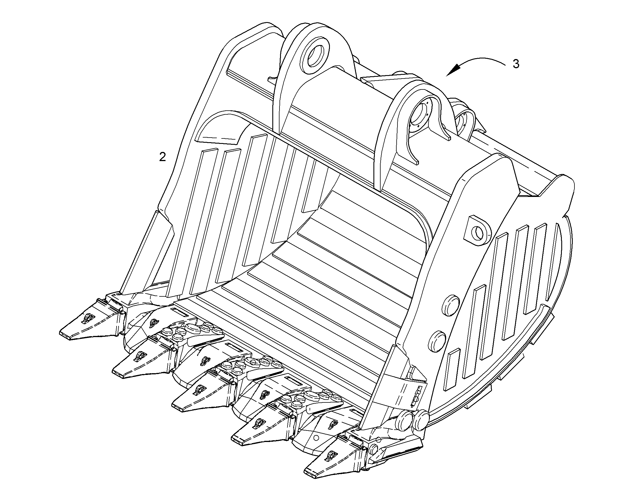 ЛОПАТА ОБРАТНАЯ 10375892 LIEBHERR