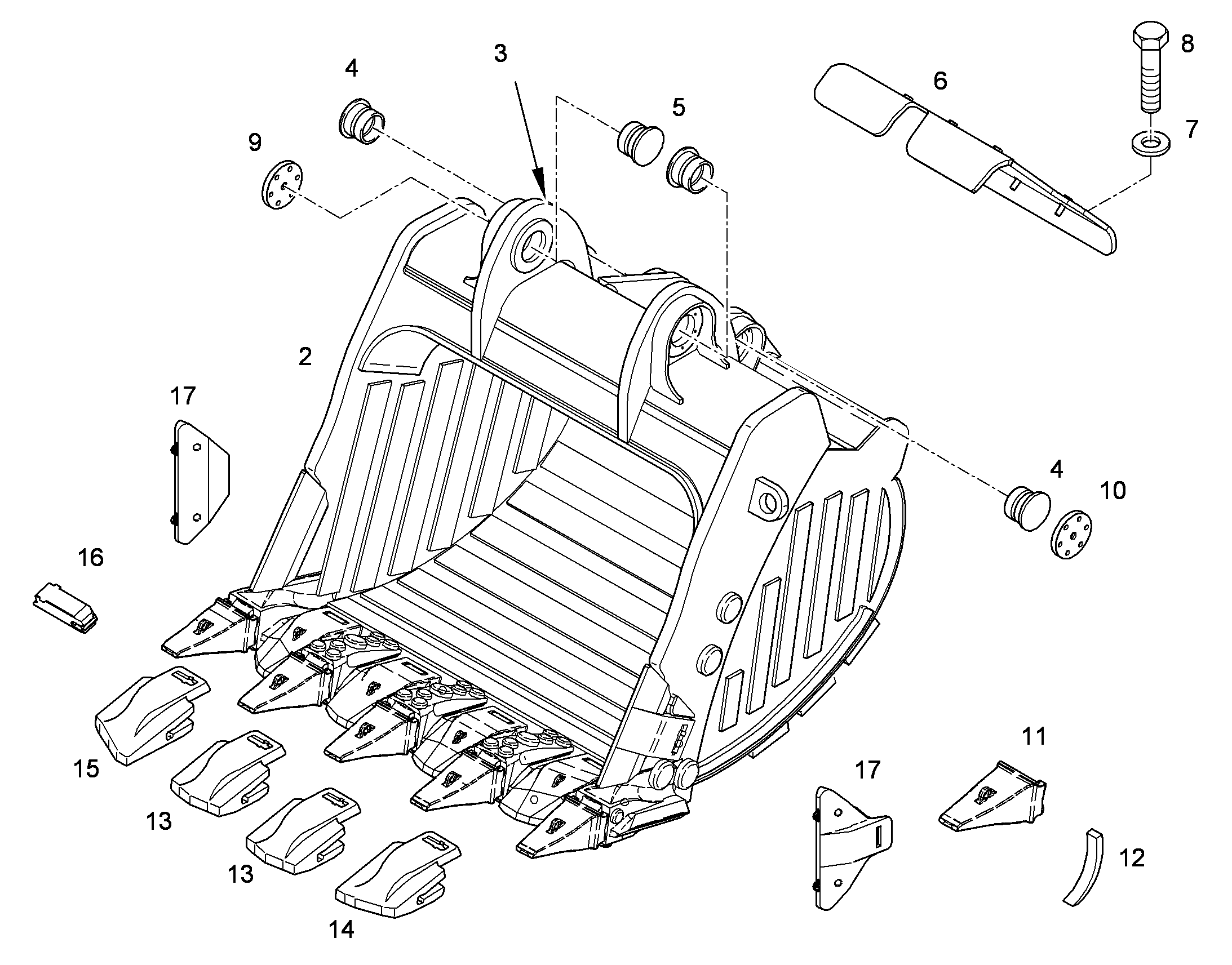 ЭЛЕМЕНТЫ МОНТАЖНЫЕ 10375894 LIEBHERR