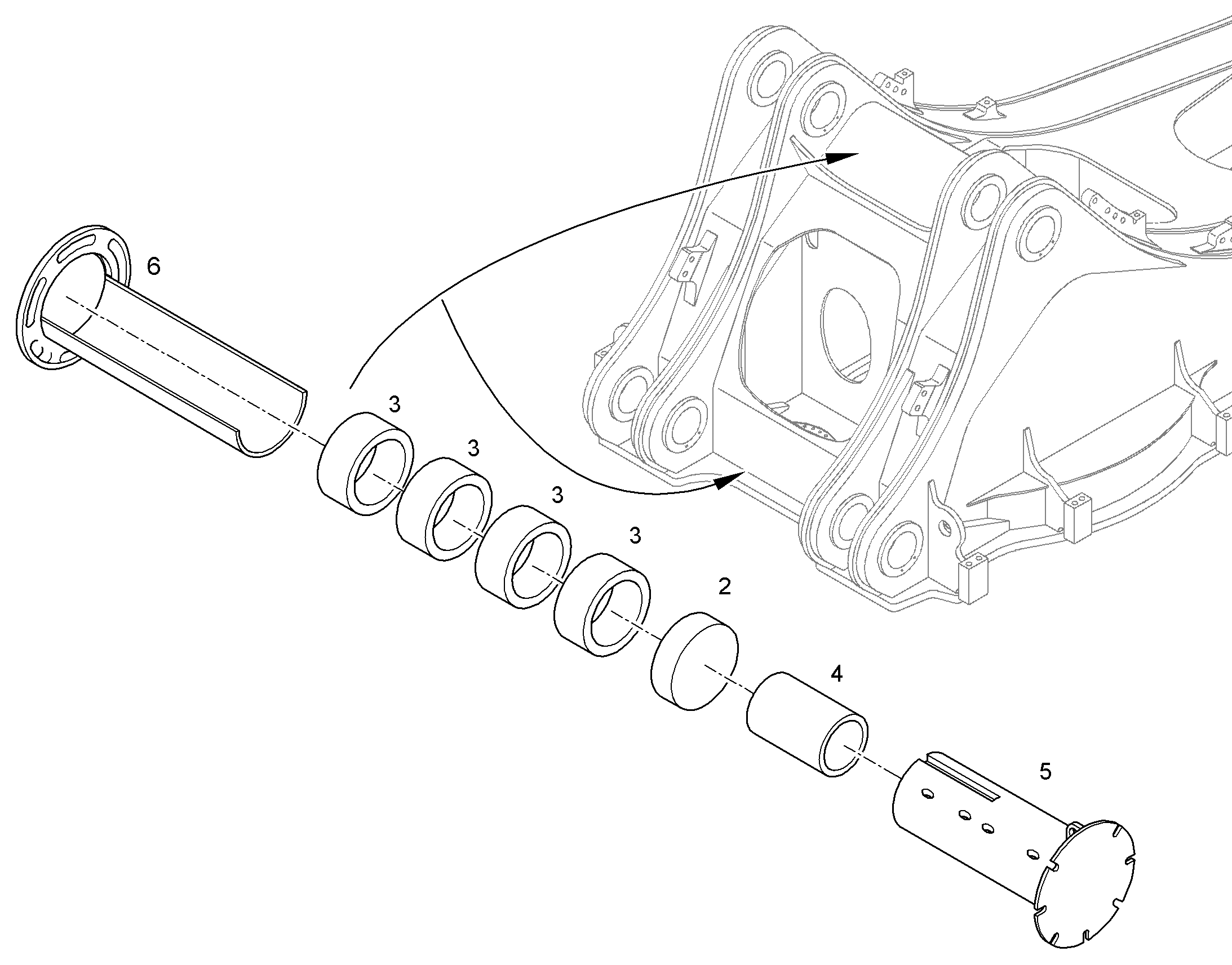 ПРОТИВООТКАТНЫЙ УПОР 10374847 LIEBHERR