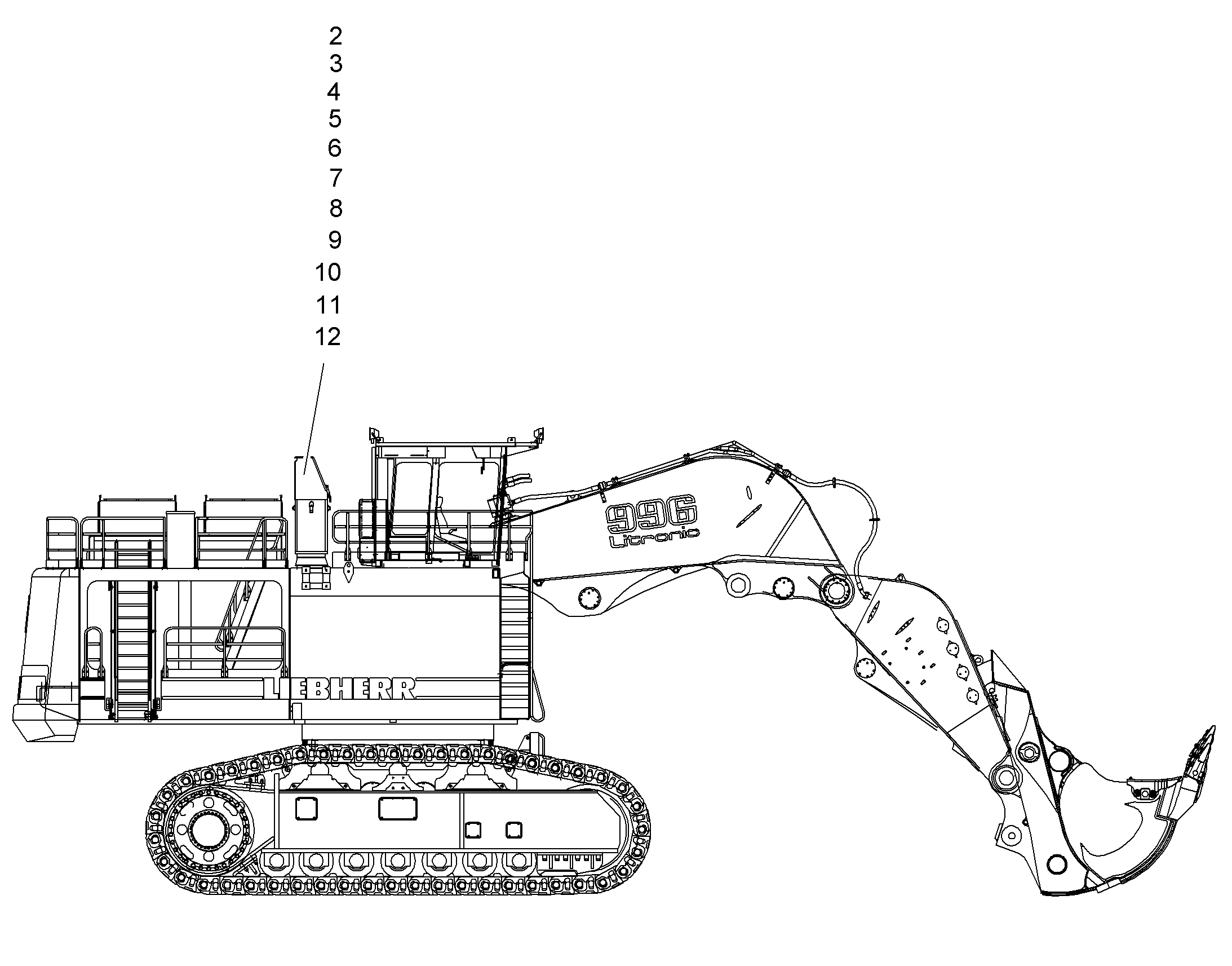 ЗАПОЛНЕНИЕ ЛИНИИ F.600 5618471 LIEBHERR