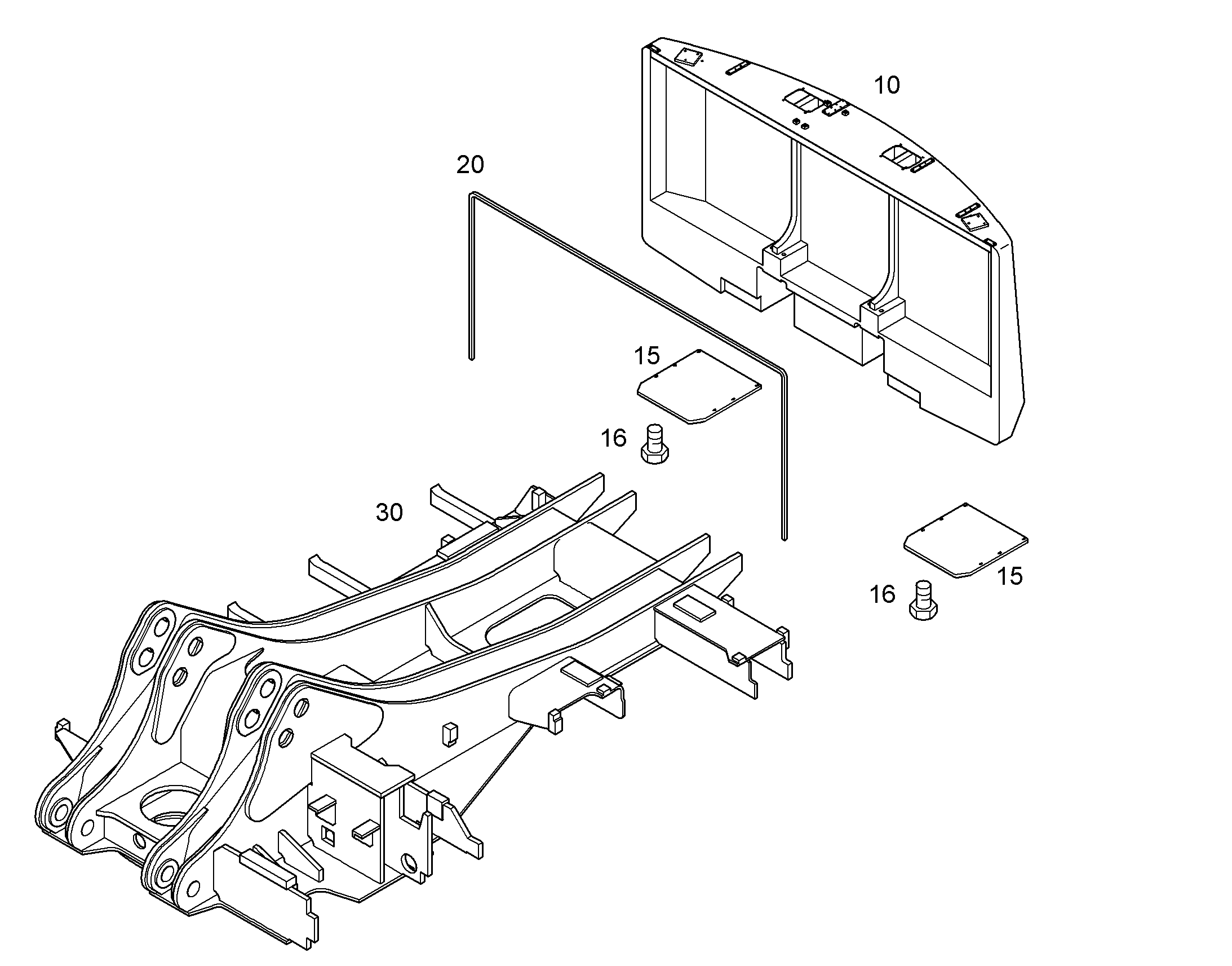 ПЕРЕОБОРУД. ПОВОР. ПЛАТФОРМЫ 10379550 LIEBHERR