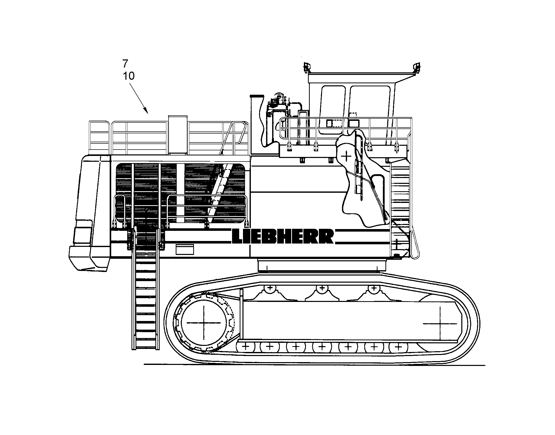 РАДИАТОР МАСЛЯНЫЙ КОМБИН. 10490798 LIEBHERR