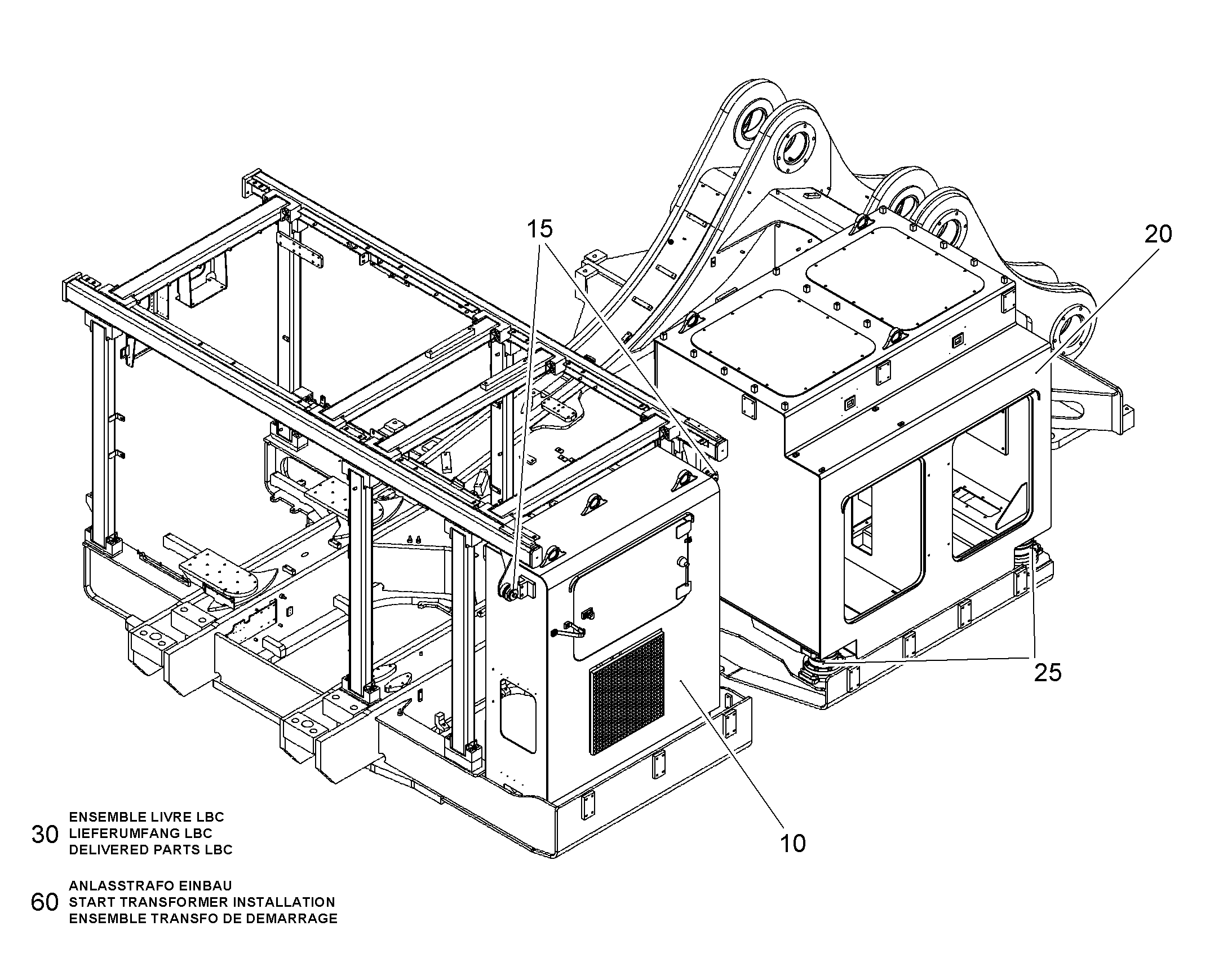 ЭЛЕМЕНТЫ МОНТАЖНЫЕ 10375709 LIEBHERR