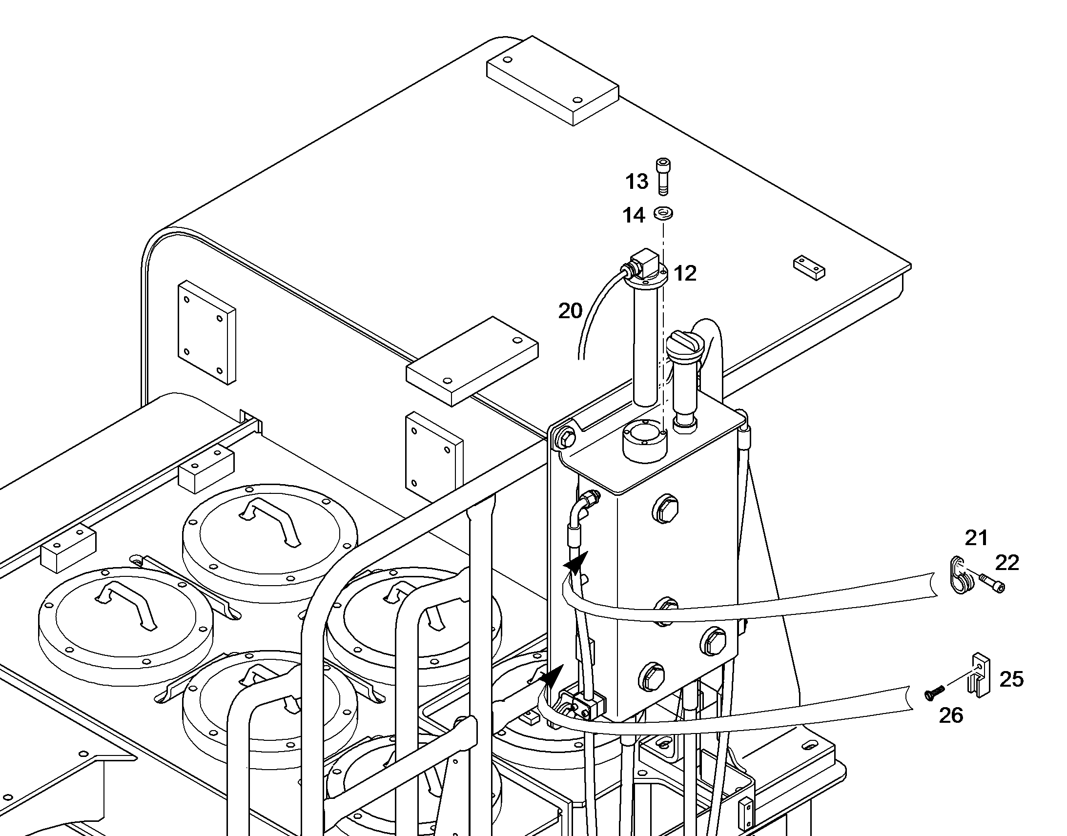 КОМПЛЕКТ КАБЕЛЕЙ X723-B147 10381369 LIEBHERR