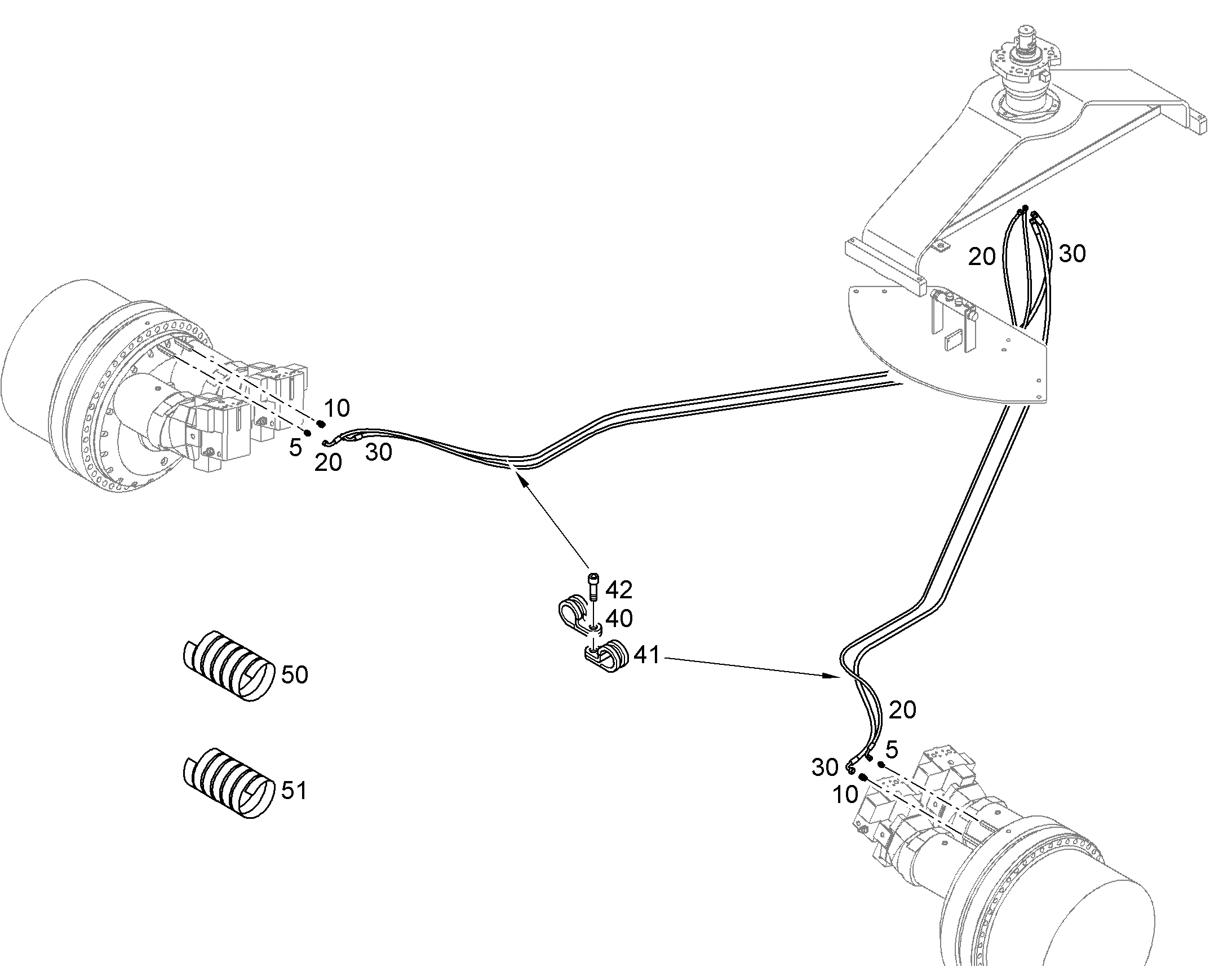 ШЛАНГ 12X4800 10000330 LIEBHERR