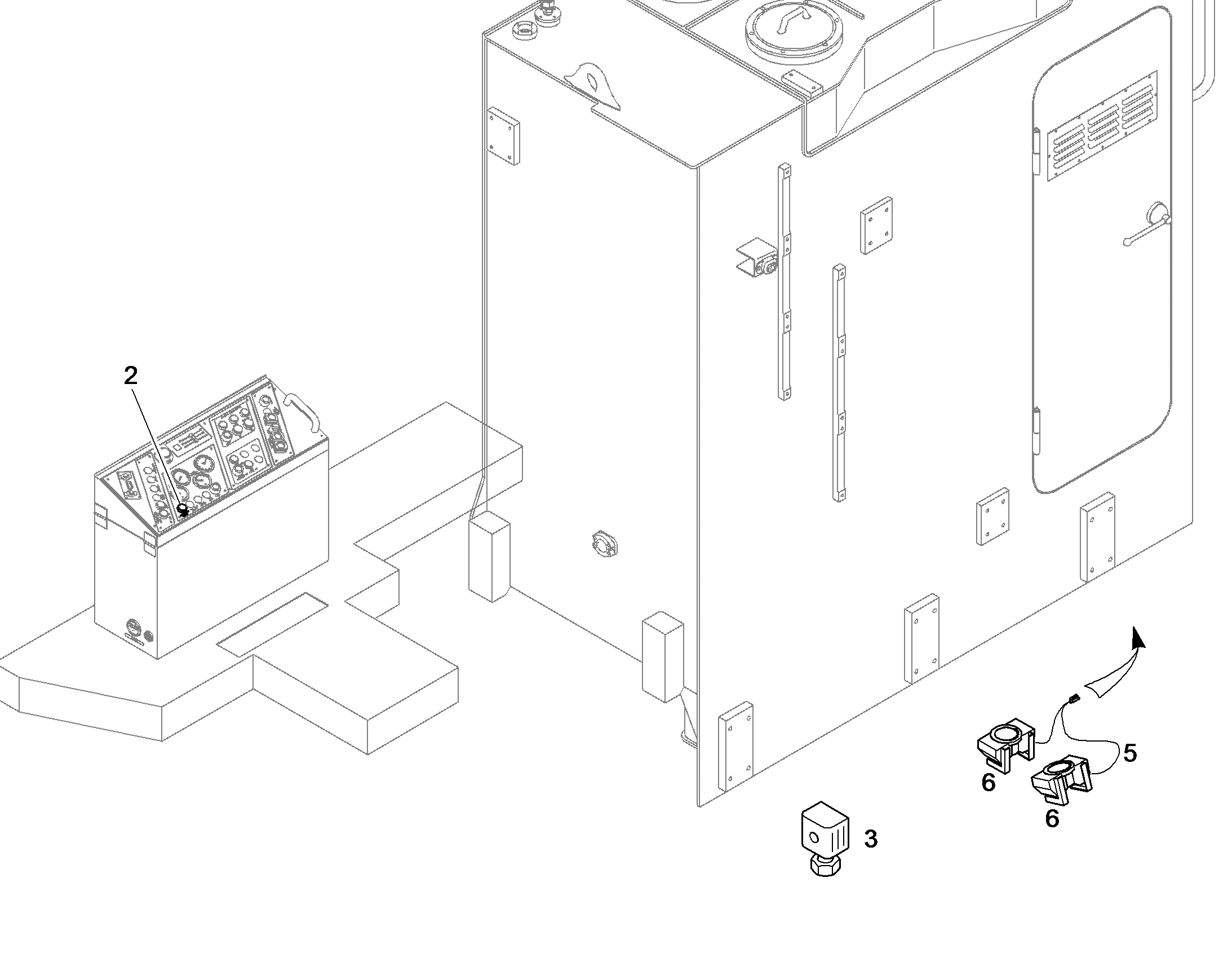КОМПЛЕКТ КАБЕЛЕЙ 10386855 LIEBHERR