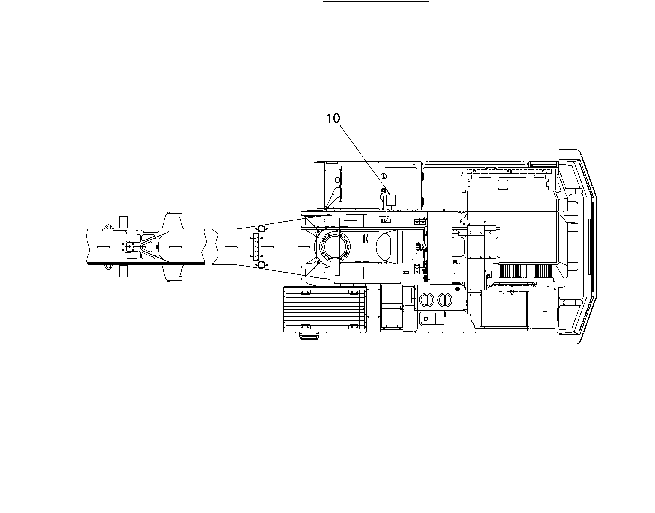 ПРОЖЕКТОР ДОП. НА БАКЕ 10387583 LIEBHERR