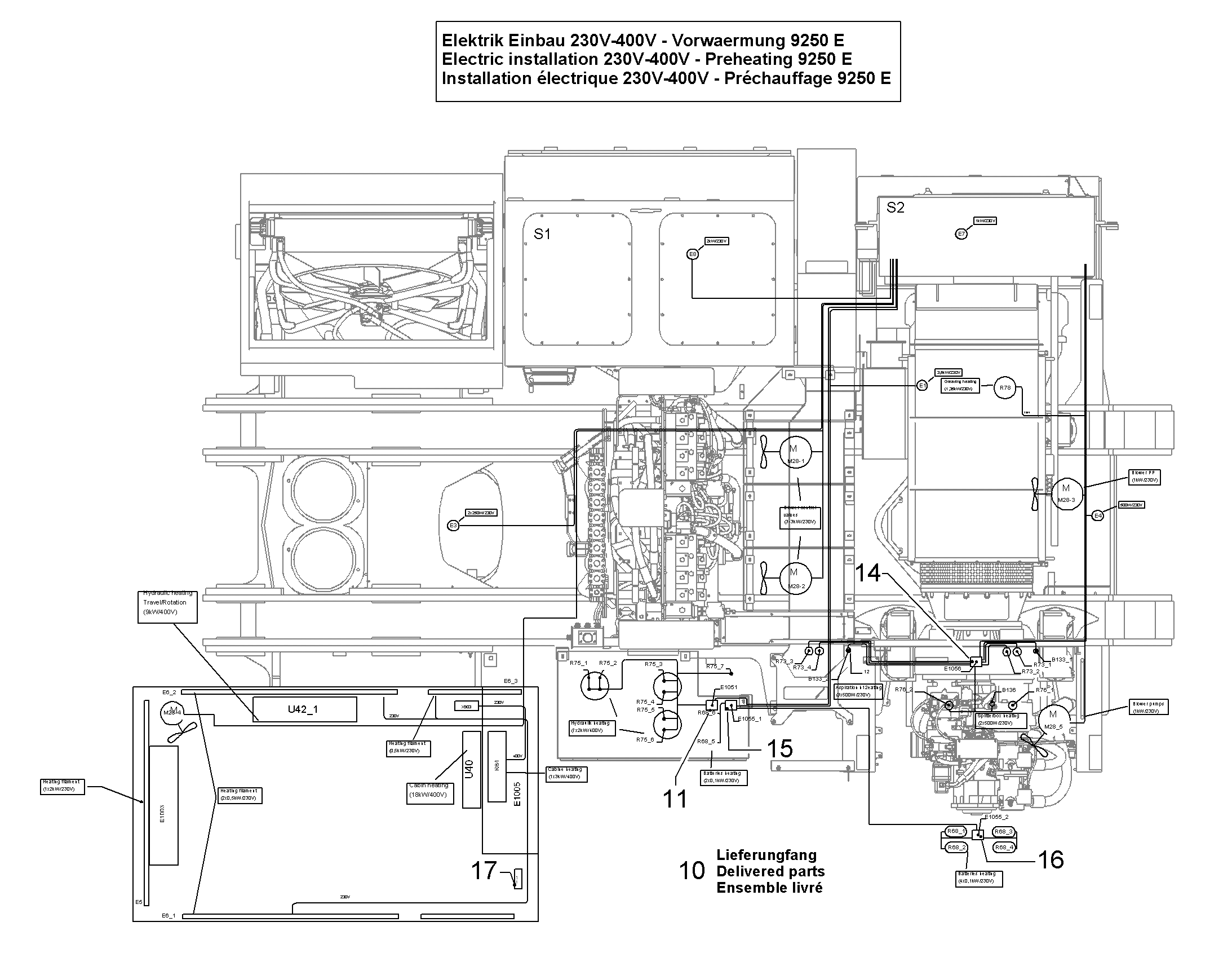 ШКАФ ЭЛЕКТРИЧЕСКИЙ 10449949 LIEBHERR