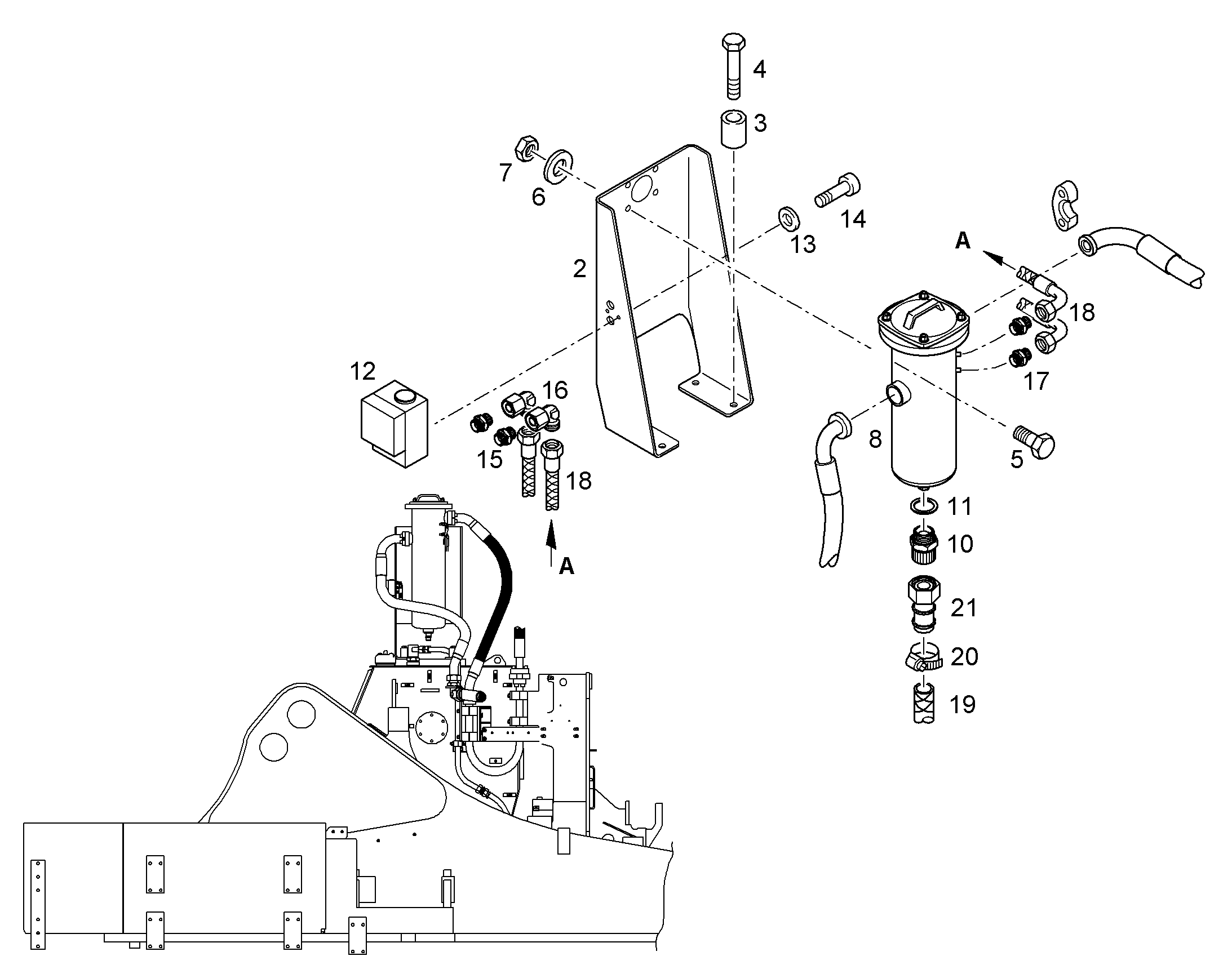 ФИЛЬТР 10684103 LIEBHERR