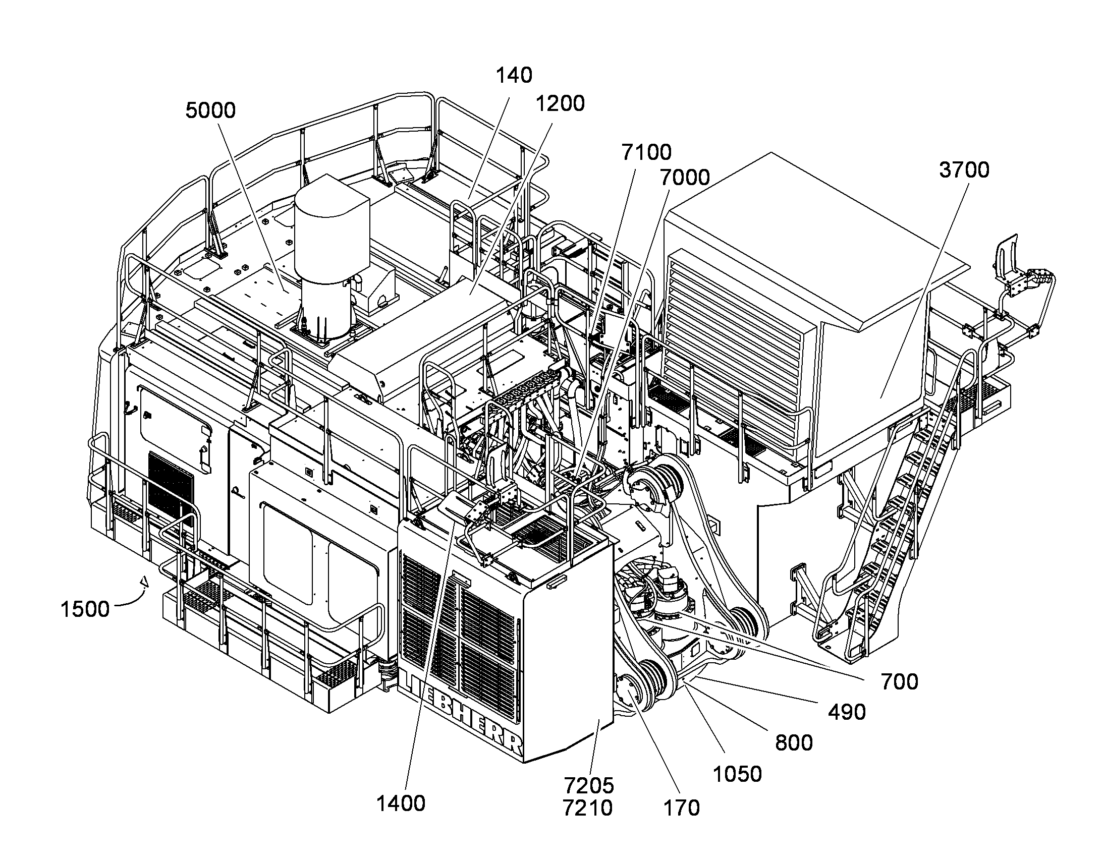 КОРПУС РАДИАТОРА МАСЛЯНОГО 10376964 LIEBHERR