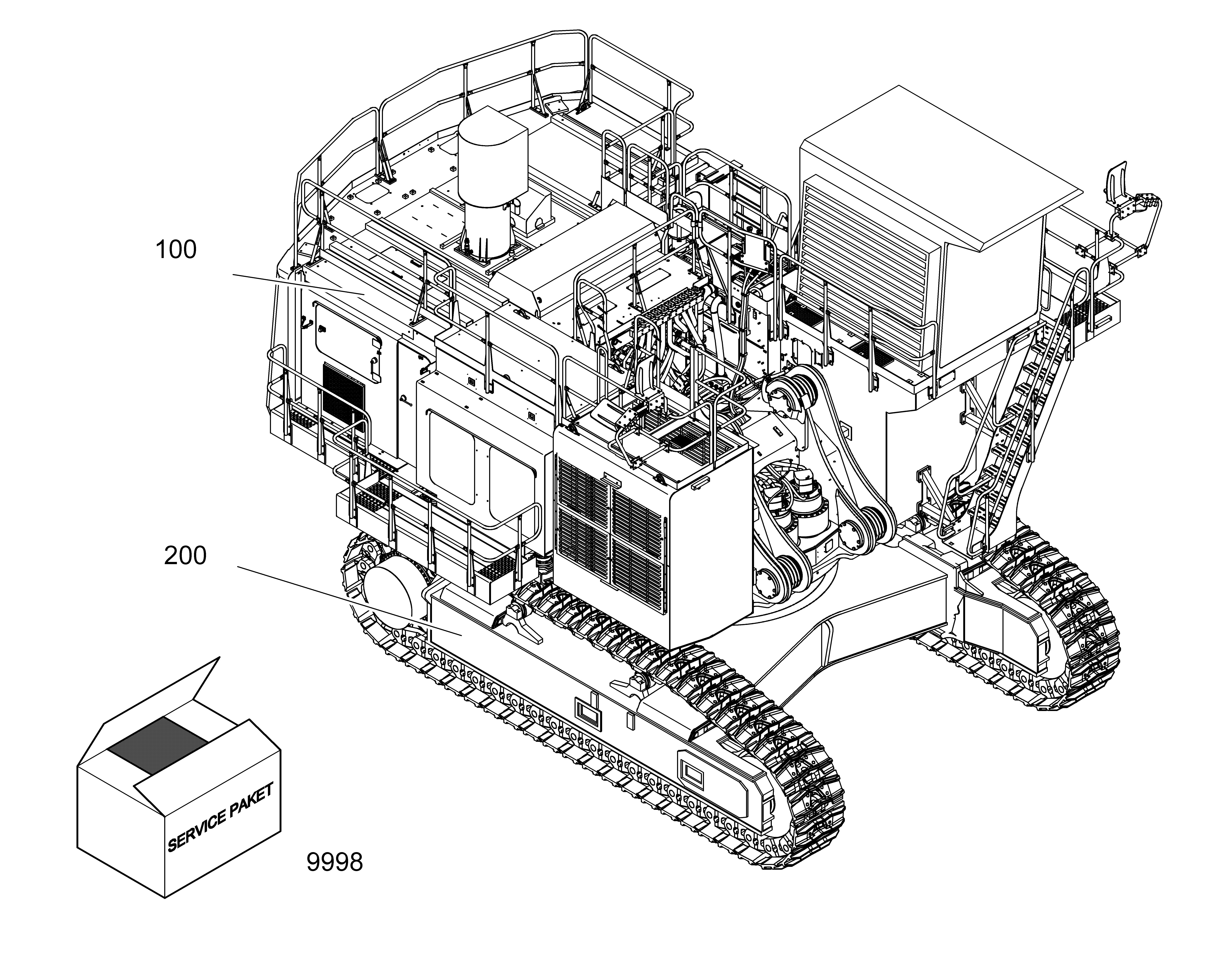 ПОВОРОТНАЯ ПЛАТФОРМА 10370859 LIEBHERR
