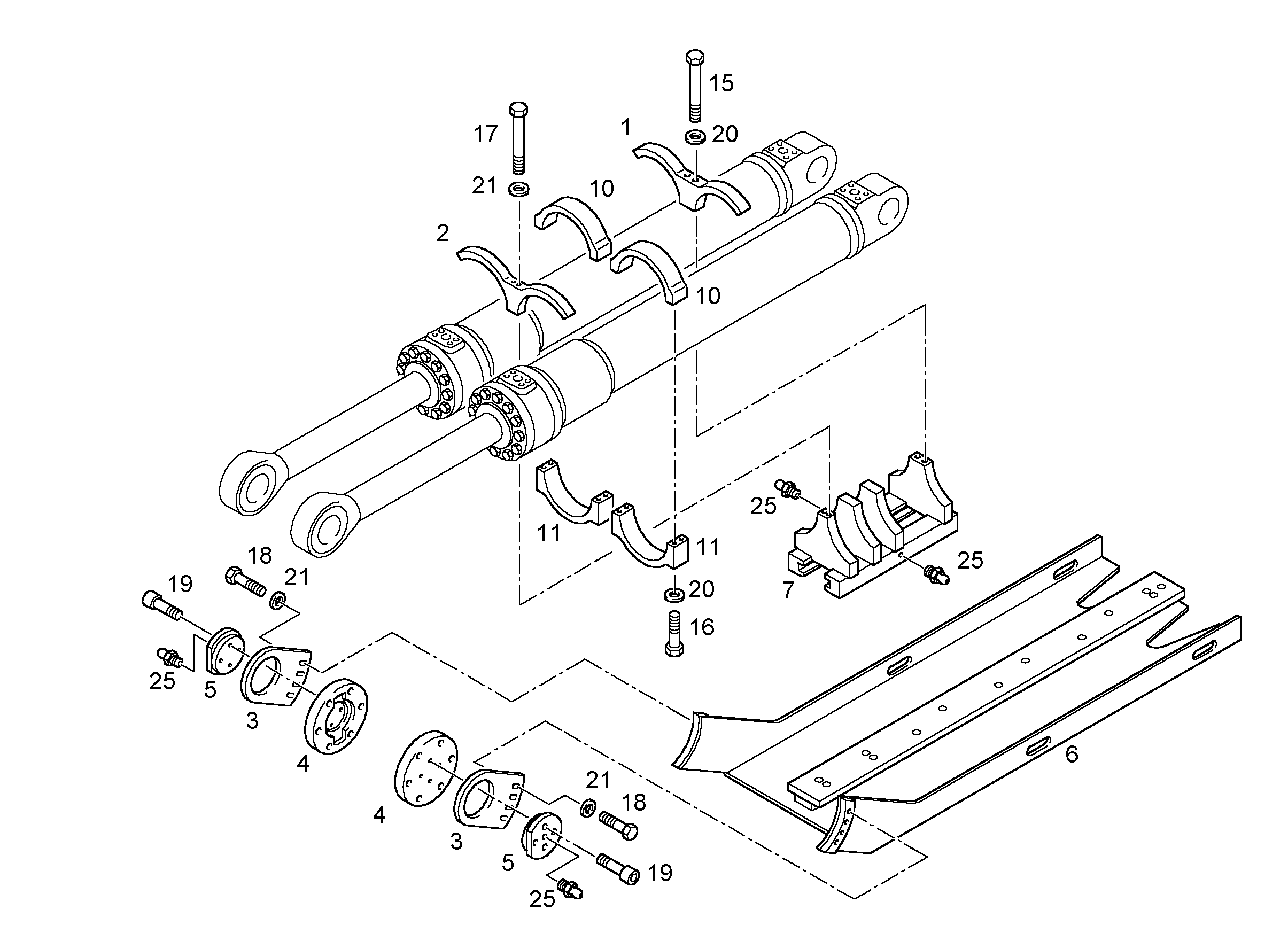 СКОБА 9355797 LIEBHERR
